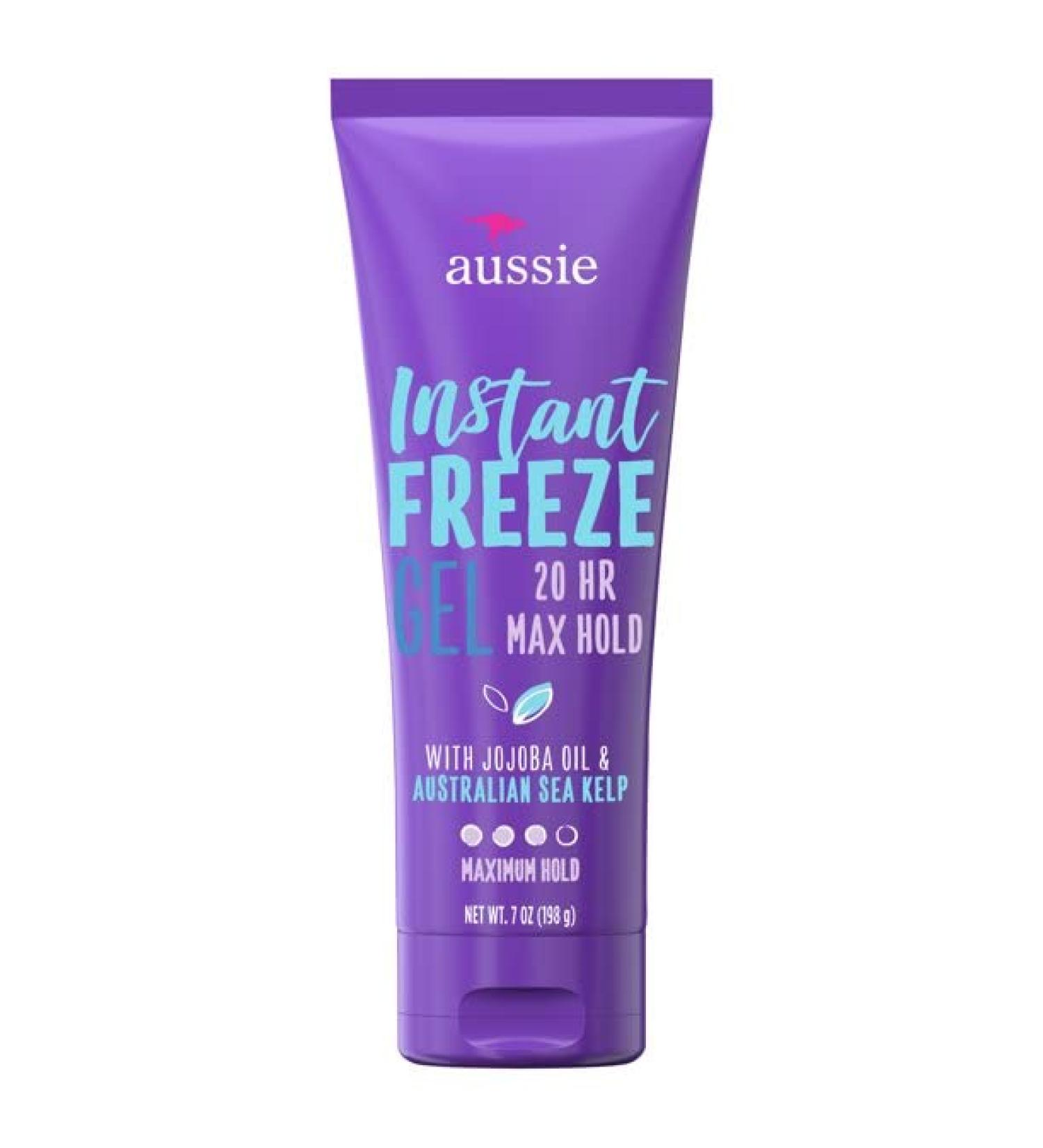 Aussie Instant Freeze Gel Maximum Hold 7 oz - Pack of 5 - Buy Online on GoSupps.com
