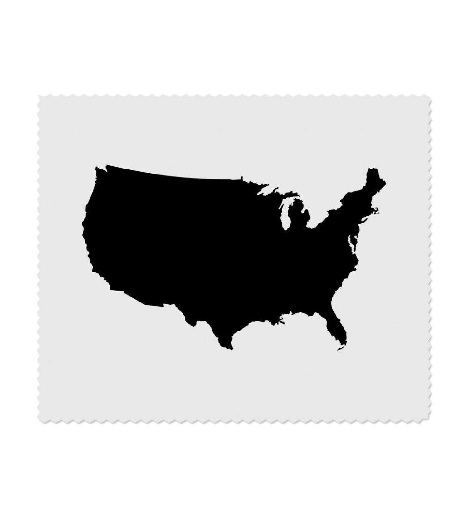 Buy 2 x Microfiber Cleaning Cloths - America Country Design | International Shipping Available - Buy Online on GoSupps.com