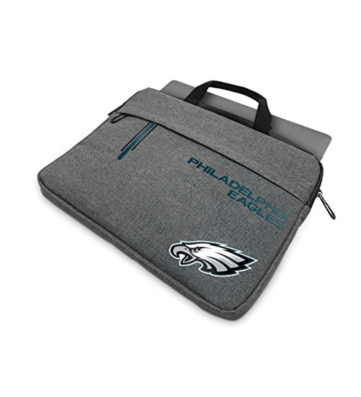 Soar NFL Laptop Sleeve in Charcoal Grey - Officially Licensed NFL Merchandise - Buy Online on GoSupps.com