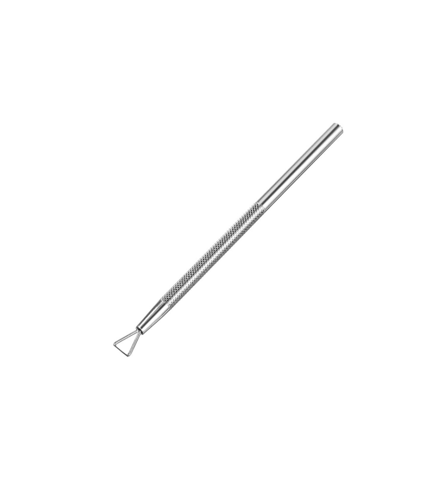 Manicure tools Cuticle Pusher Nail Armor Stainless Steel Triangle Cuticle Peeler Scraper Remove Gel Nail Polish Nail Art Manicure Remover Tool - Buy Online on GoSupps.com