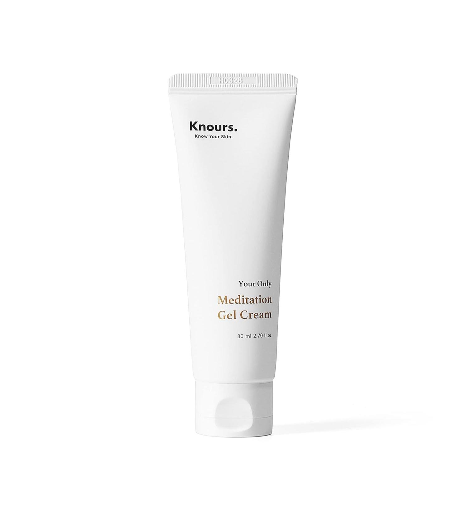Knours. Light Weight Water Based Gel Moisturizer Vegan Peppermint Squalane & Ceramide NP Hydrating Soothing Cooling (80ml 2.7 fl oz.) - Buy Online on GoSupps.com