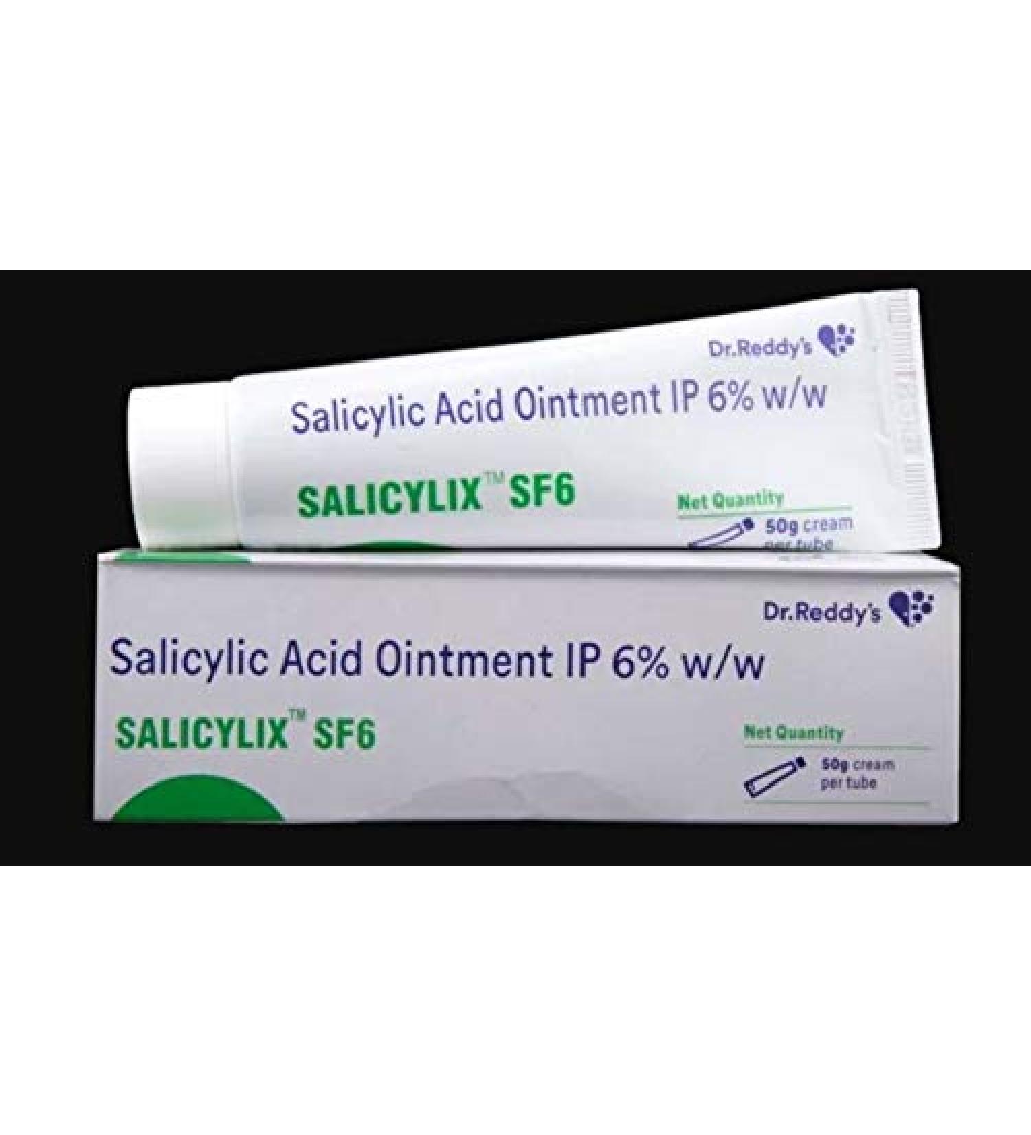 SALICYLIC ACID OINTMENT 6% W/W 50g (SALICYLIX SF6)