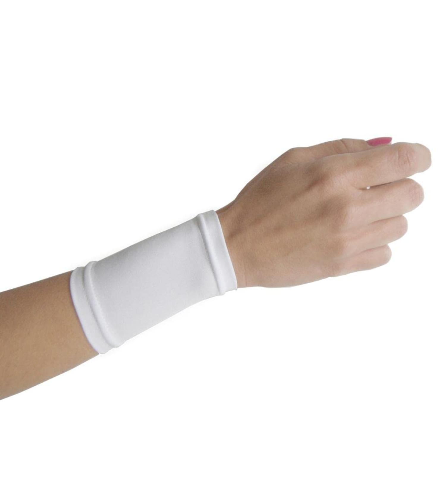 Tatjacket Tattoo Cover Up Concealer Sleeve, 2-PACK, Wrist or Instep coverage, UPF 50 Protection, Slip Free, for Men & Women (Unisex), WHITE, ONE SIZE