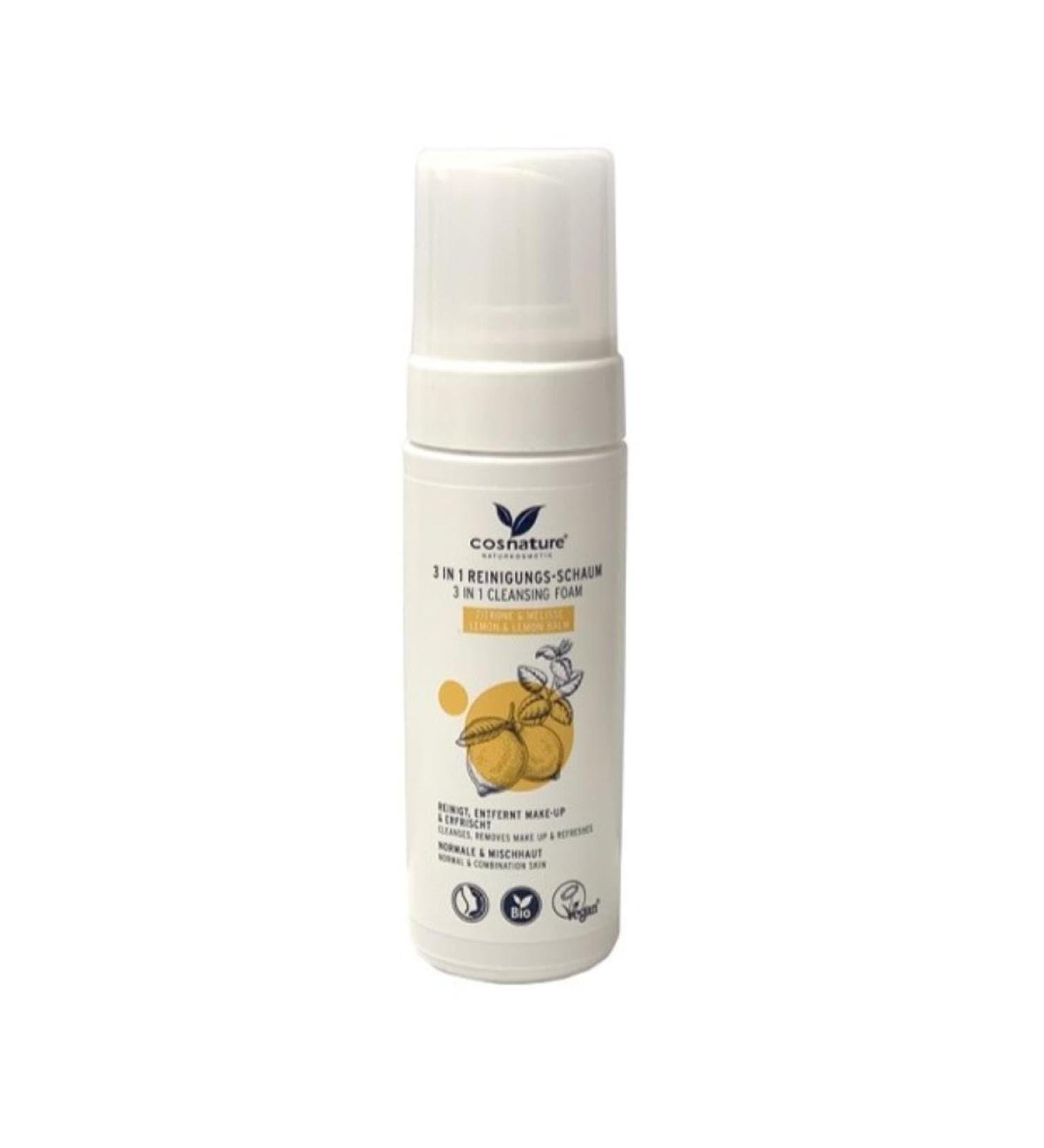 cosnature 3in1 cleansing foam 150 ml