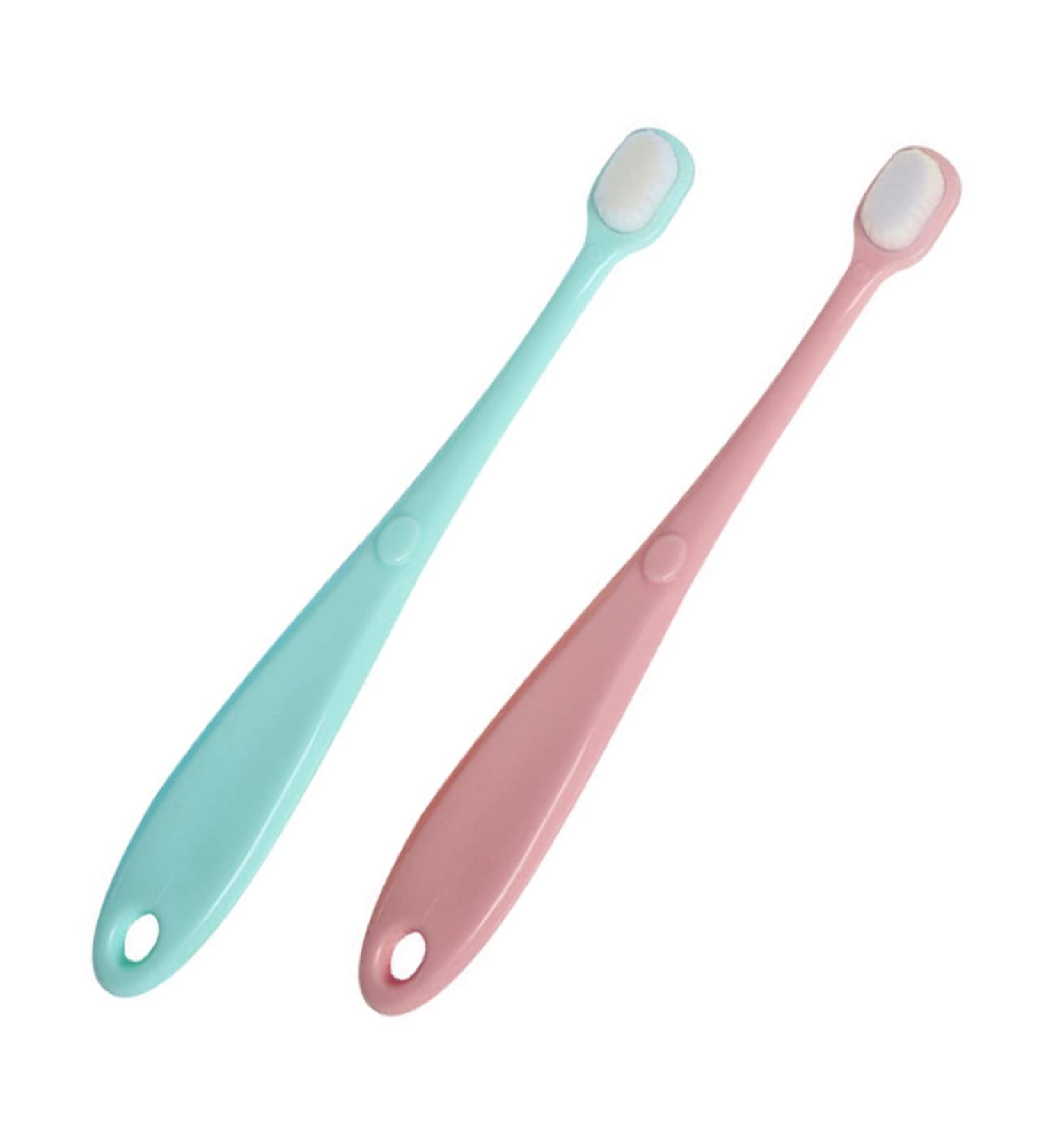 Beaupretty 2pcs Infant Toothbrush Set - Baby Shower Gift & Tooth Cleaning Brush for Newborns - Buy Online on GoSupps.com