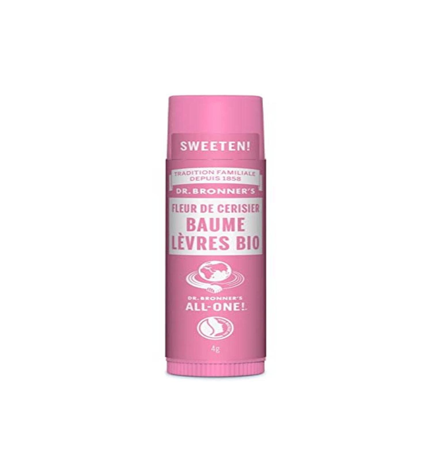Dr Bronner's Cherry Blossom Lip Balm 4 gr