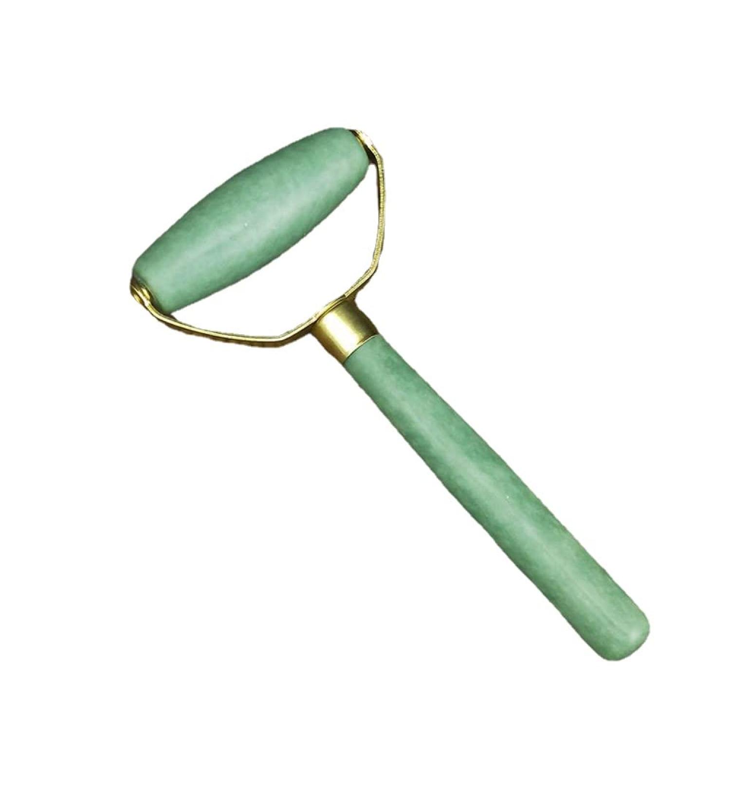 Lushan Green Jade Roller Facial Massager | Lifting & Firming Skincare Tool for Radiant Skin - International Shipping Available - Buy Online on GoSupps.com