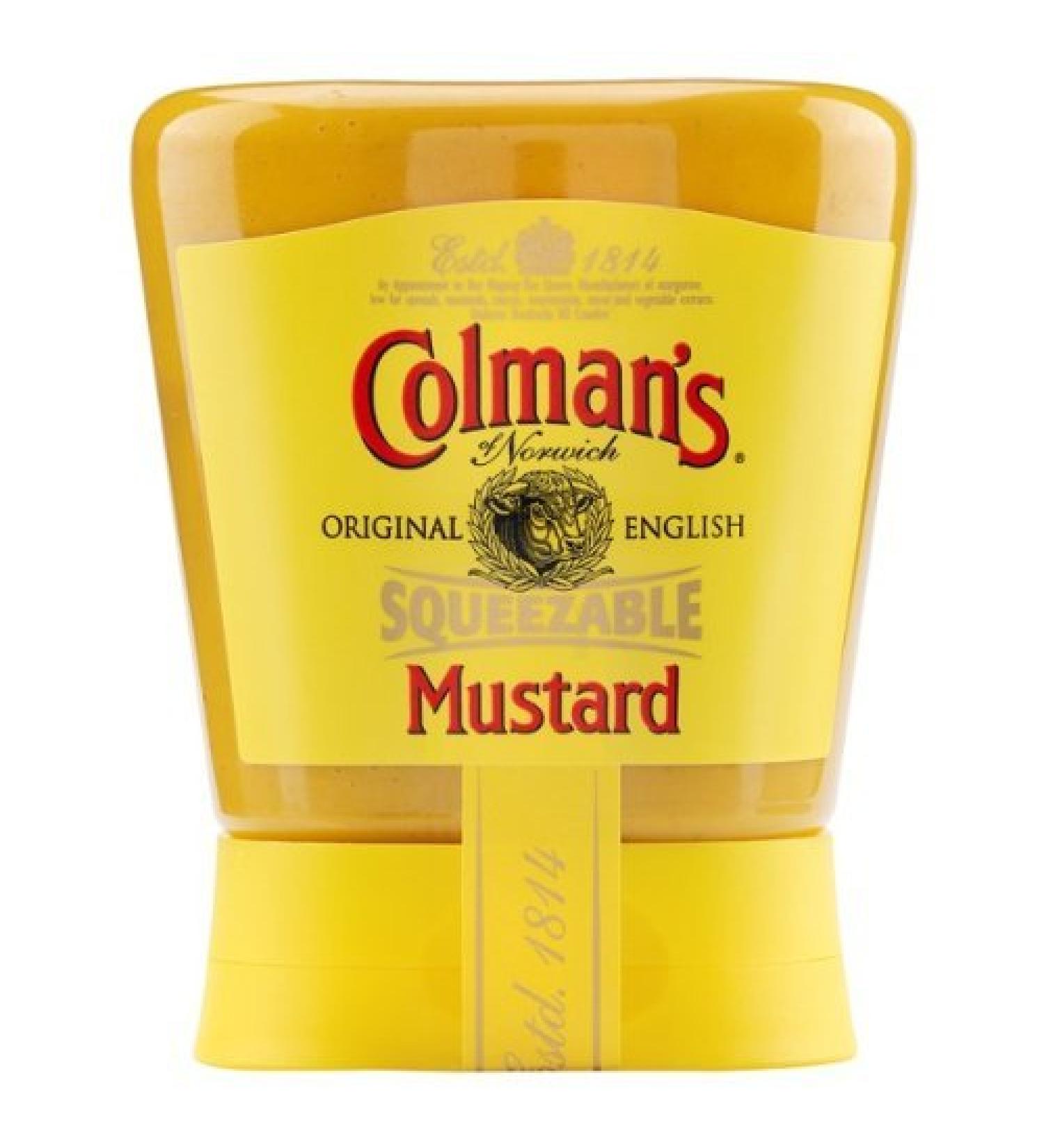 Colman's Original English Squeezable Mustard 6 x 150g by Colman's