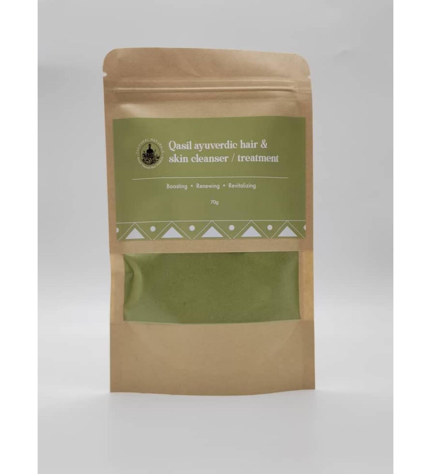 Organic Premium Qasil Powder Natural Exfoliating and Cleansing Treatment - Buy Online on GoSupps.com