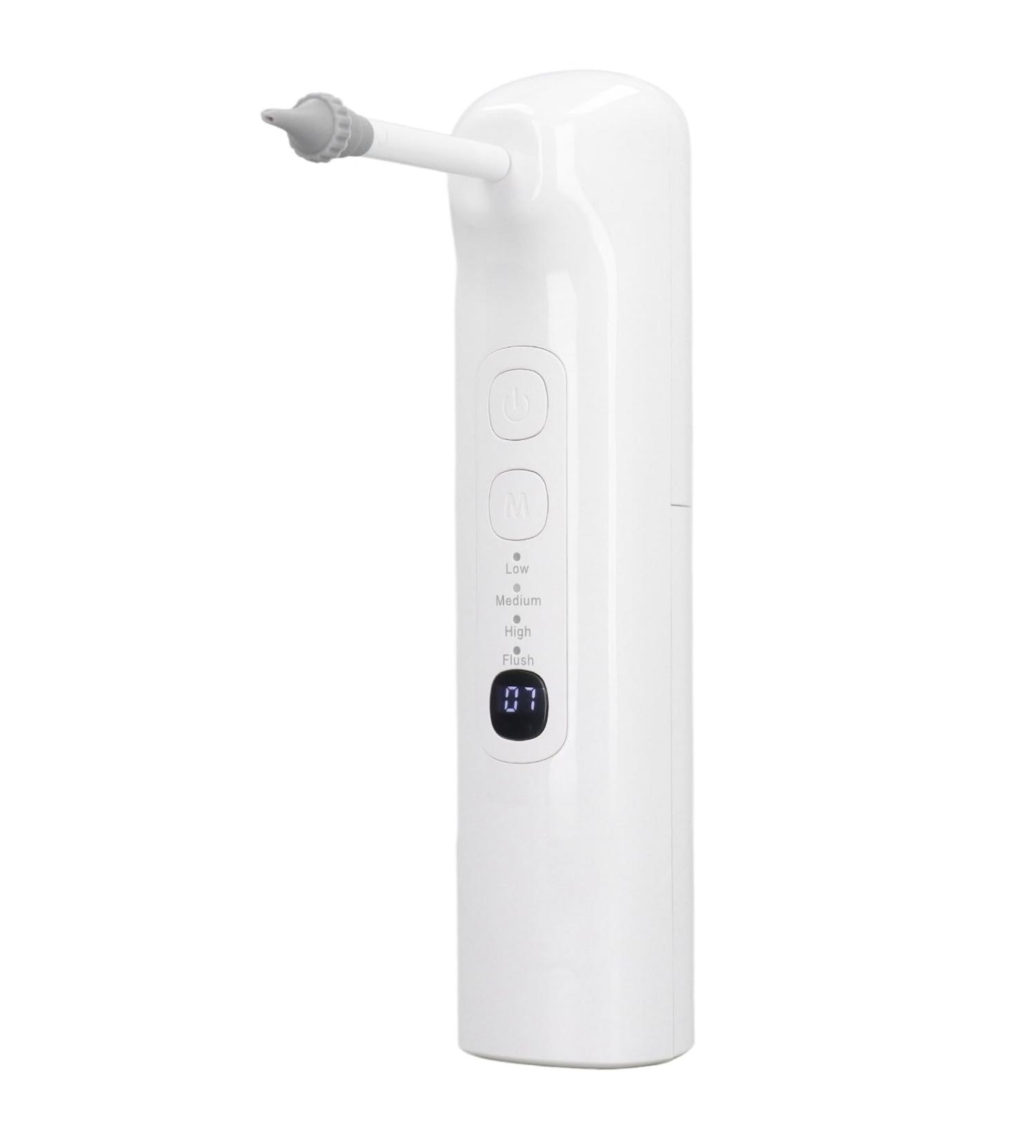 USB Electric Ear Wax Removal Tool - 4 Modes & 6 Tips for Effective Ear Cleaning | Water Powered Ear Irrigation System - Buy Online on GoSupps.com