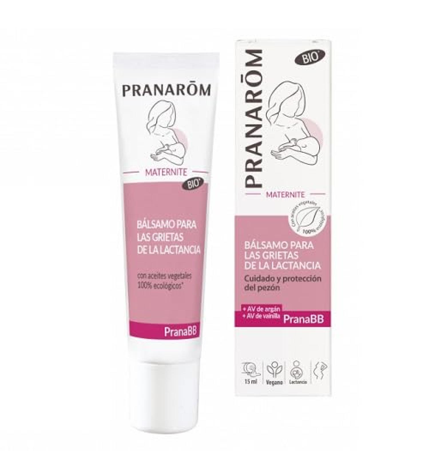 Pranarom PranaBB Maternity Balm Cracks Breastfeeding ORGANIC 15ml