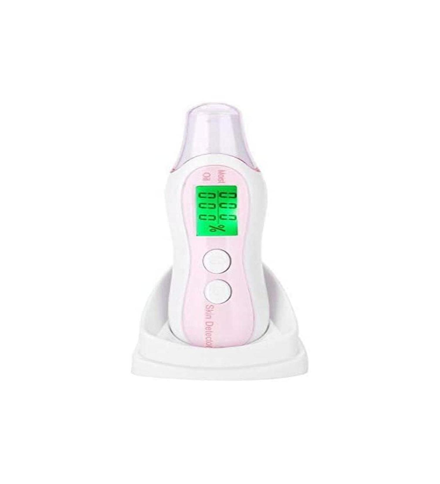 Skin Sensor Tester Skin Moisture Analyzer with Digital LCD Display Precision Facial Moisture Water Oil Analyzer(01)