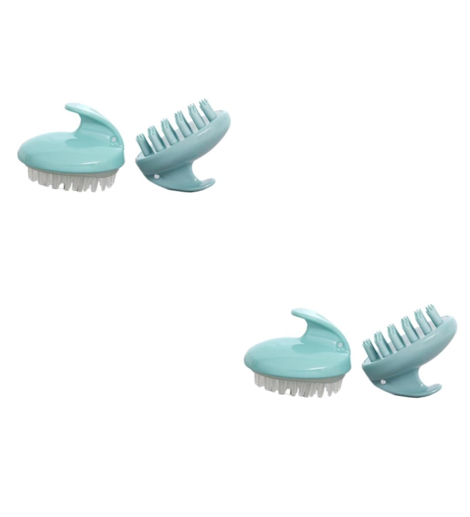 Healeved 4pcs Shampoo Brush & Scalp Massager Set - Best Scalp Comb for Ultimate Hair Care - Buy Online on GoSupps.com