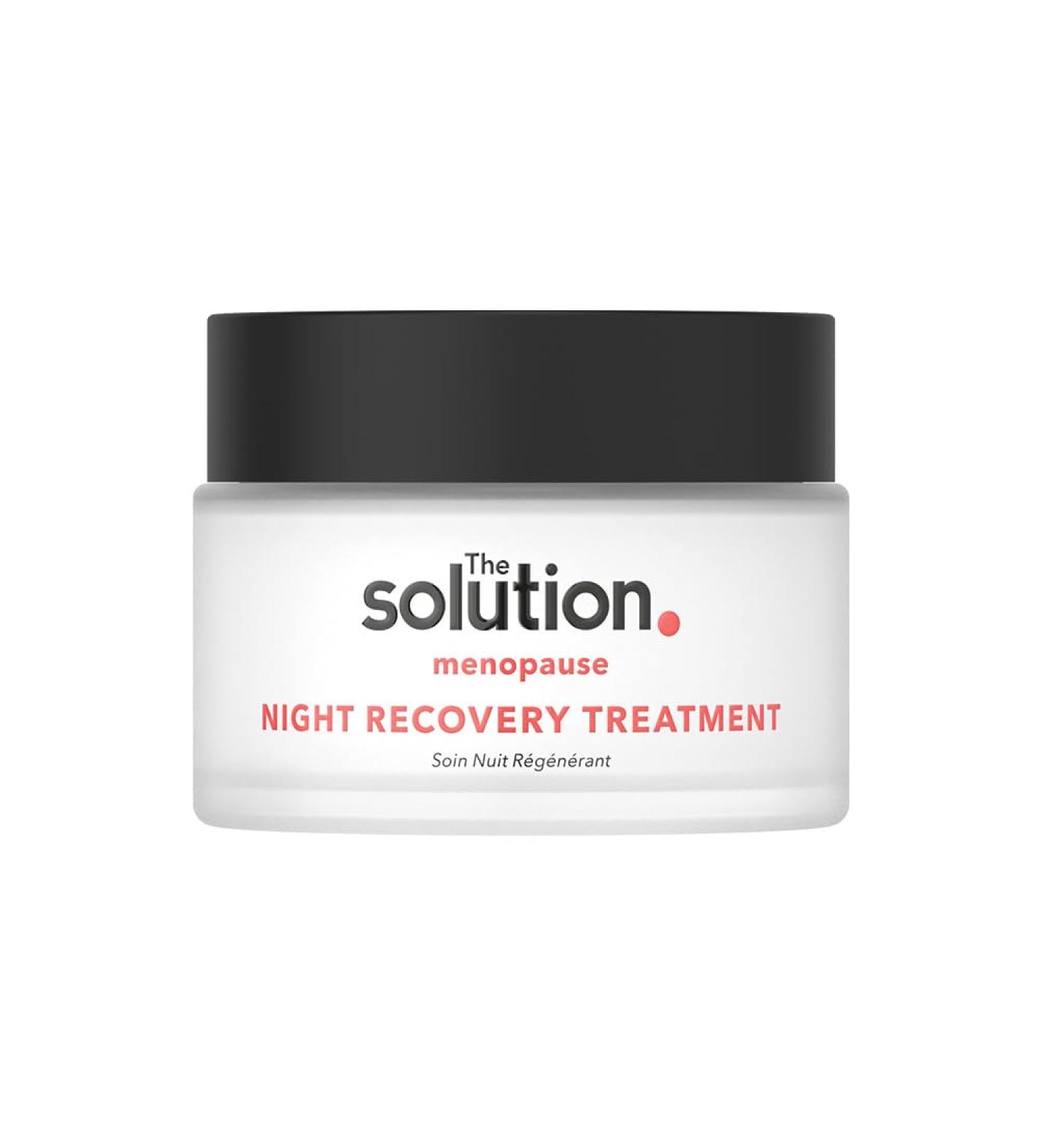 The Solution Menopause Night Recovery Treatment (50ml). Dermatologically Tested Night Face Cream for Women Hydrating Night Cream for Women Anti Aging Vegan & Cruelty Free Face Cream for Mature Skin - Buy Online on GoSupps.com