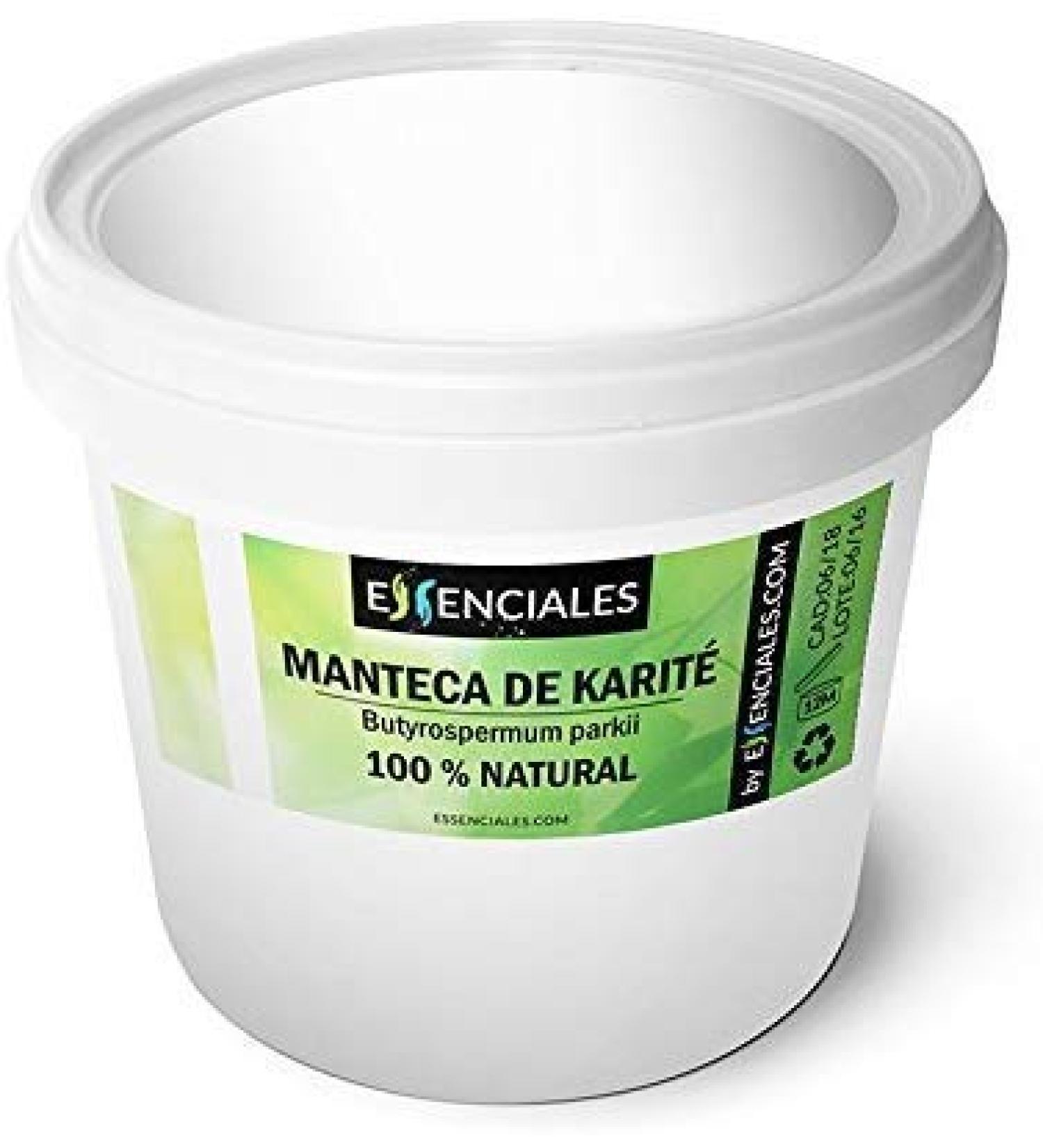 Essenciales Shea butter 100 pure and undiluted 1 kilo Butyrospermum Parkii Manetca