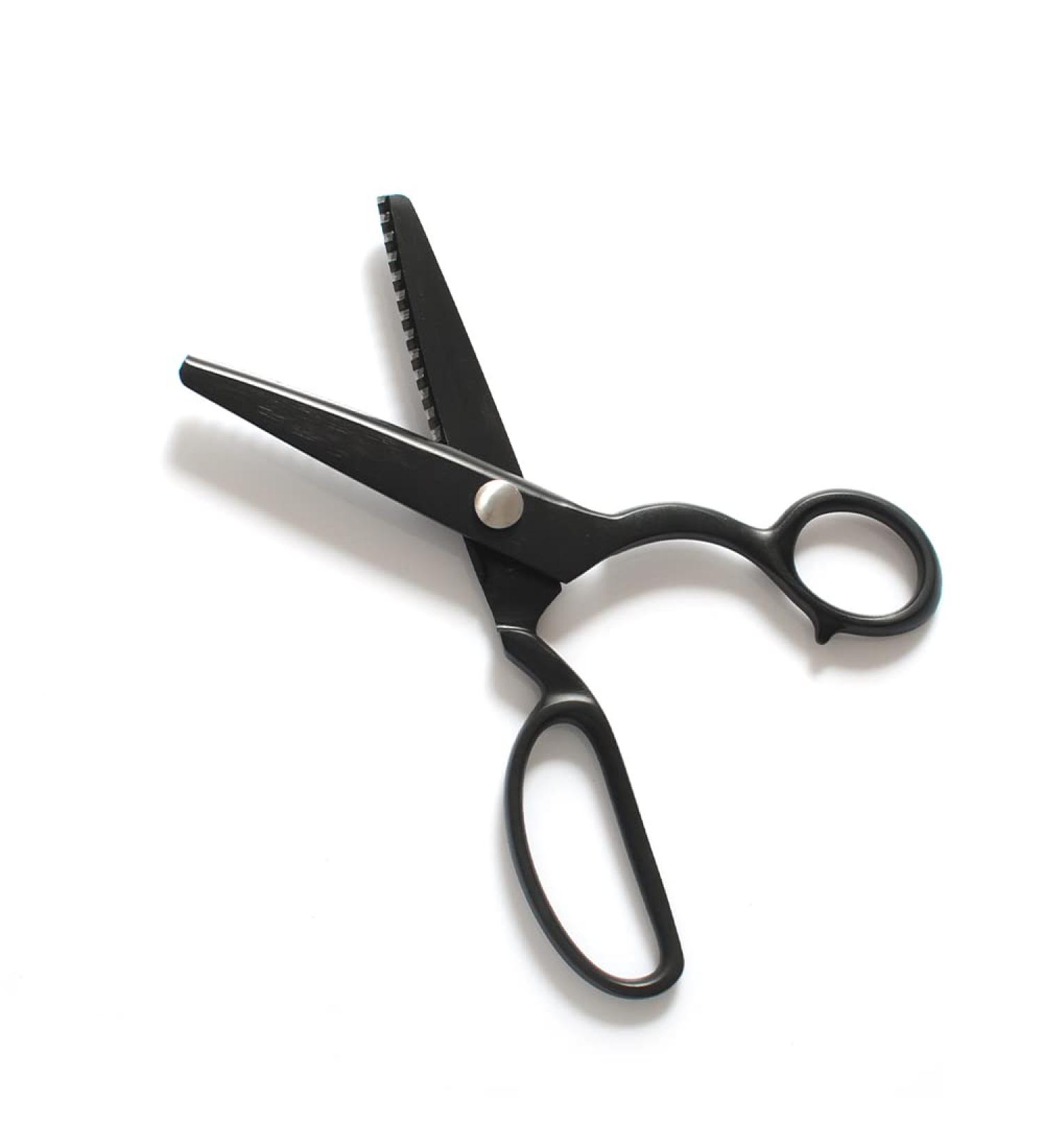Stainless Steel 8 Inch Pinking Shears for Fabric - Heavy Duty Zig Zag Scissors by YJSStriving - Buy Online on GoSupps.com