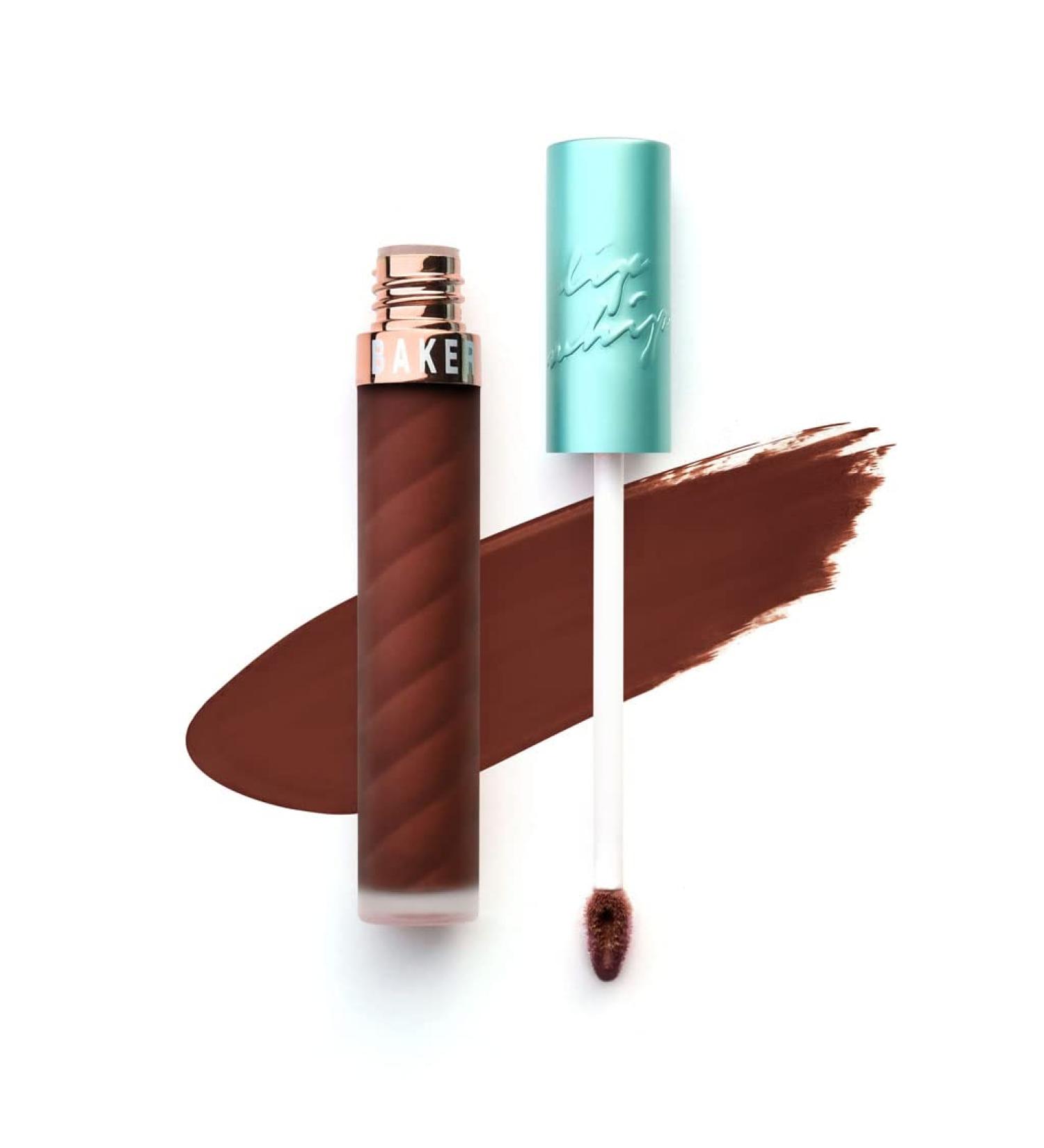 Beauty Bakerie Lip Whip Liquid Matte Lipstick in Chocolate for Breakfast - 3.5 mL | Long Lasting & Smudge Proof Lip Color - Buy Online on GoSupps.com