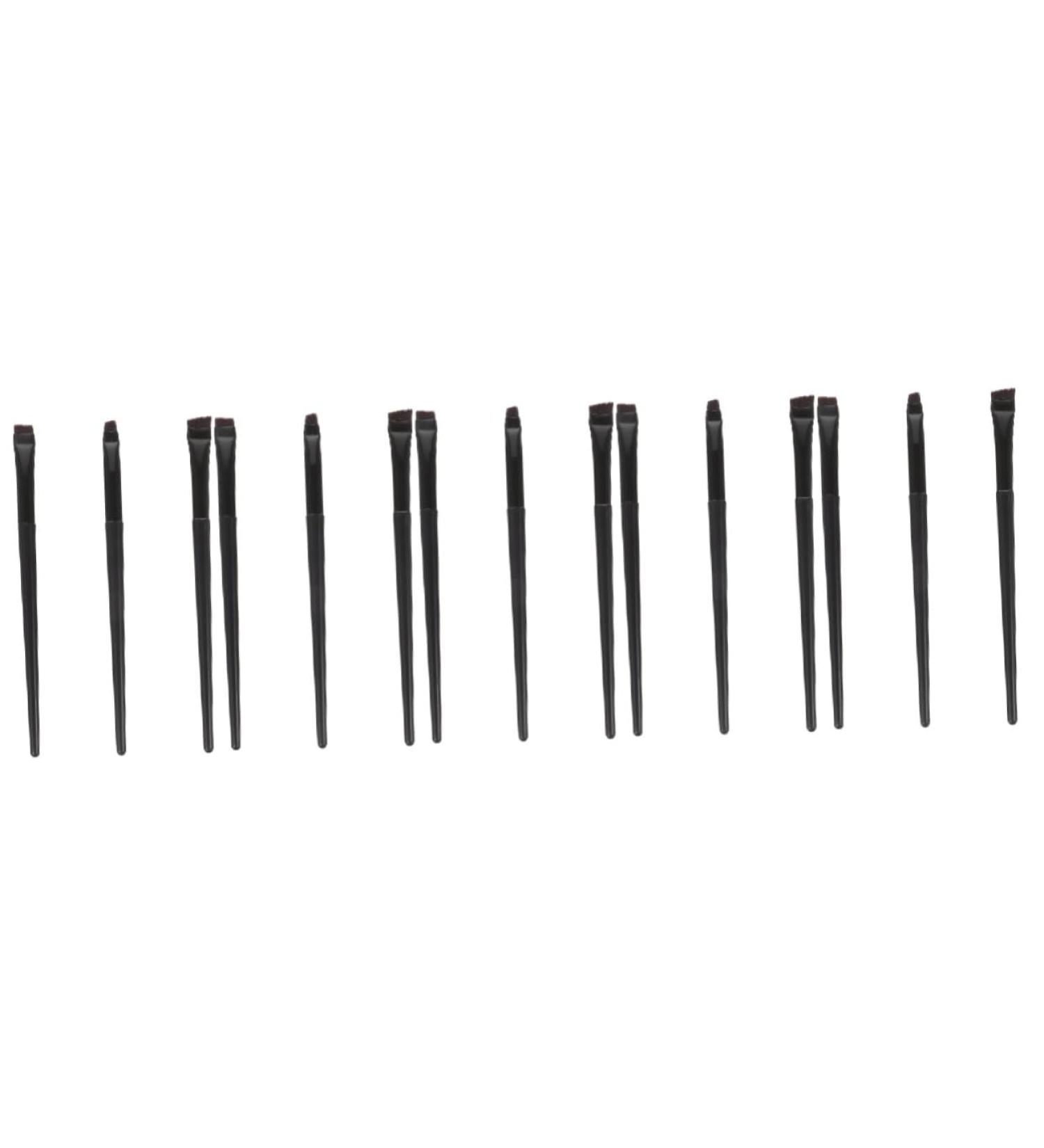 Baluue 15 Pcs Eyeliner Brush Eyebrow Brush Concealer Brush Practical Eyeliner Brush Female Black - Buy Online on GoSupps.com
