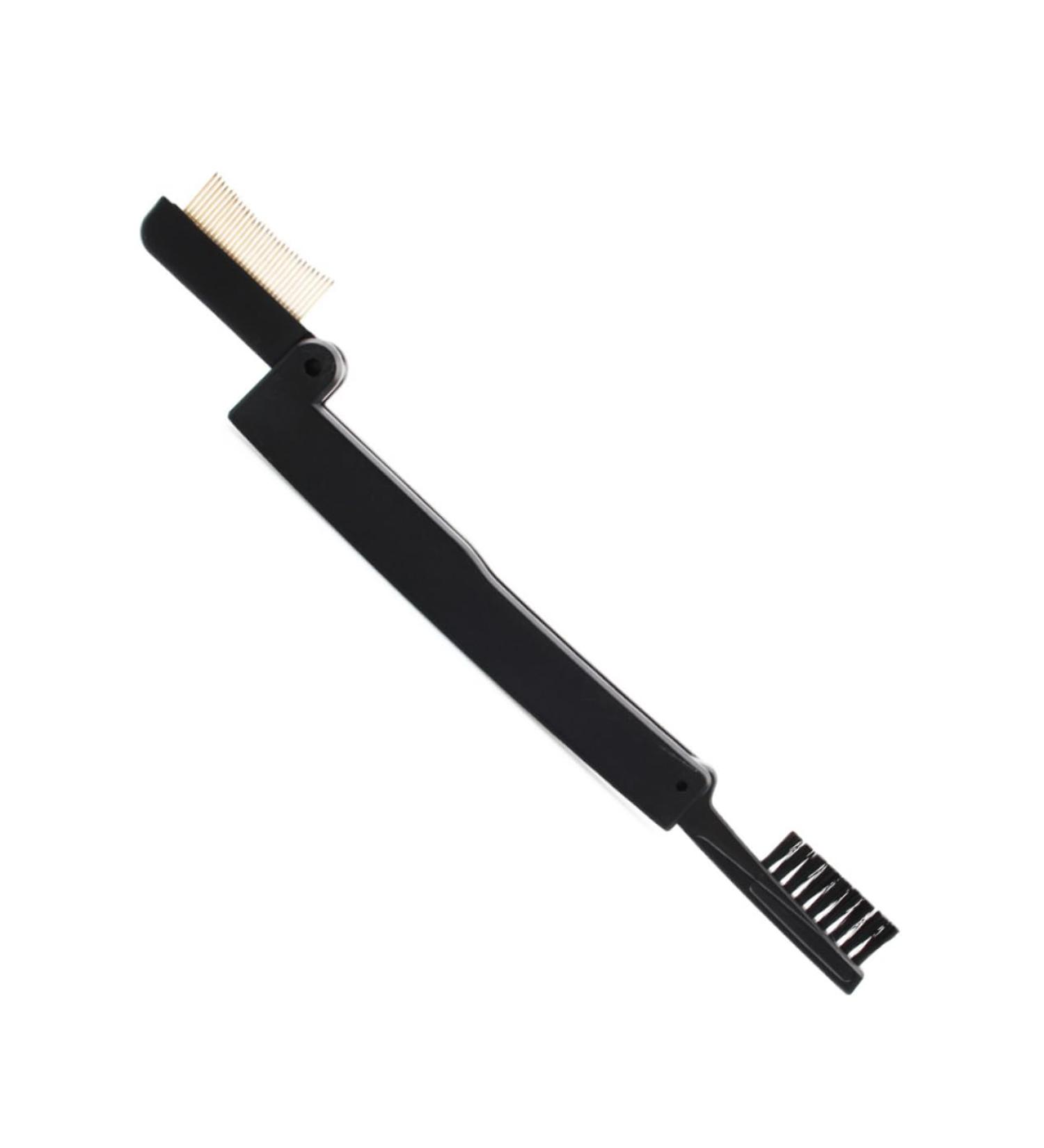 minkissy Lash Comb Makeup Mascara Brush Folding Eyebrow Brush Eyebrow Spoolie Eyebrow Brush Makeup Eyebrow Comb Folding Eyebrows Comb Makeup Brush Eyelash Comb Dual Purpose Brush Spiral 15.2*3cm Black - Buy Online on GoSupps.com