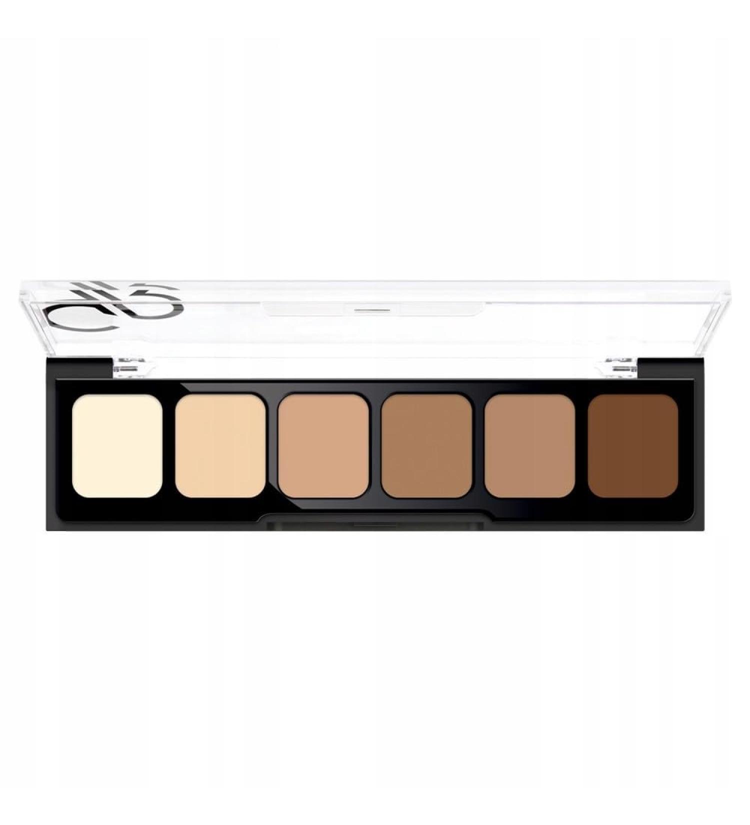 Golden Rose Concealer Cream Palette Correct and Conceal Medium to Dark 02 - Buy Online on GoSupps.com