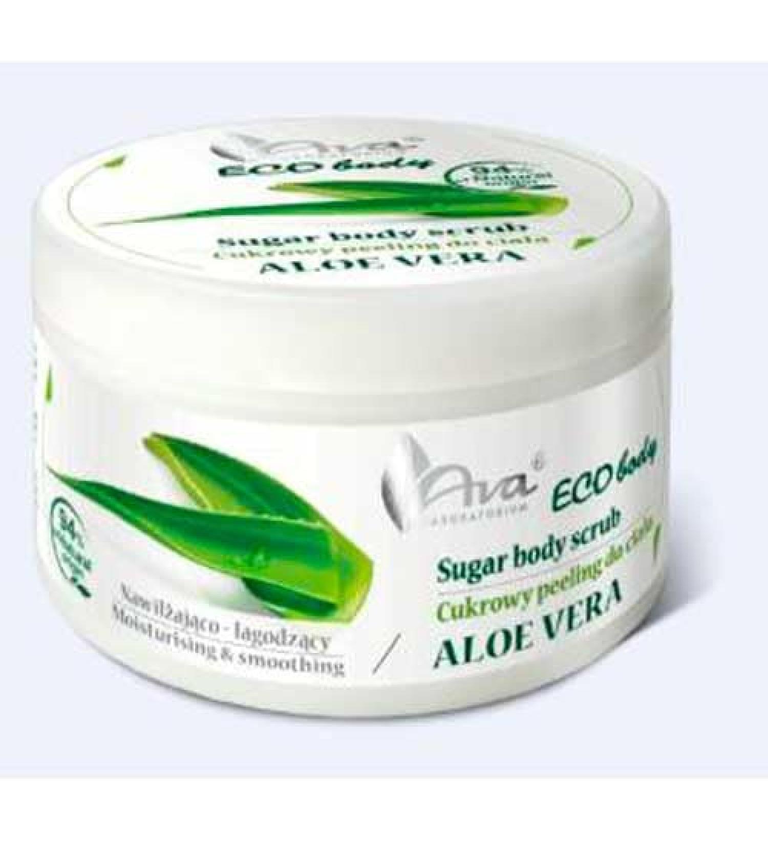 Ava Laboratorium ECO BODY sugar and aloe body scrub 250 gr.