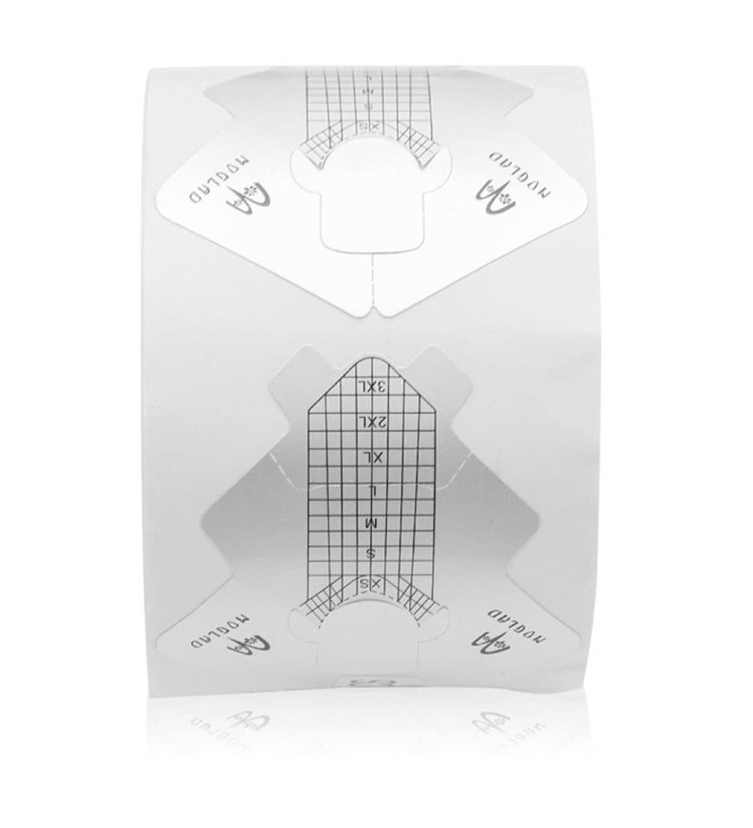 FRCOLOR 1 Roll Fish shaped nail paper holder nail art form sticker nail forms for acrylic nails nail form guide nails supplies for nails professional dual forms manicure aluminum foil mold - Buy Online on GoSupps.com