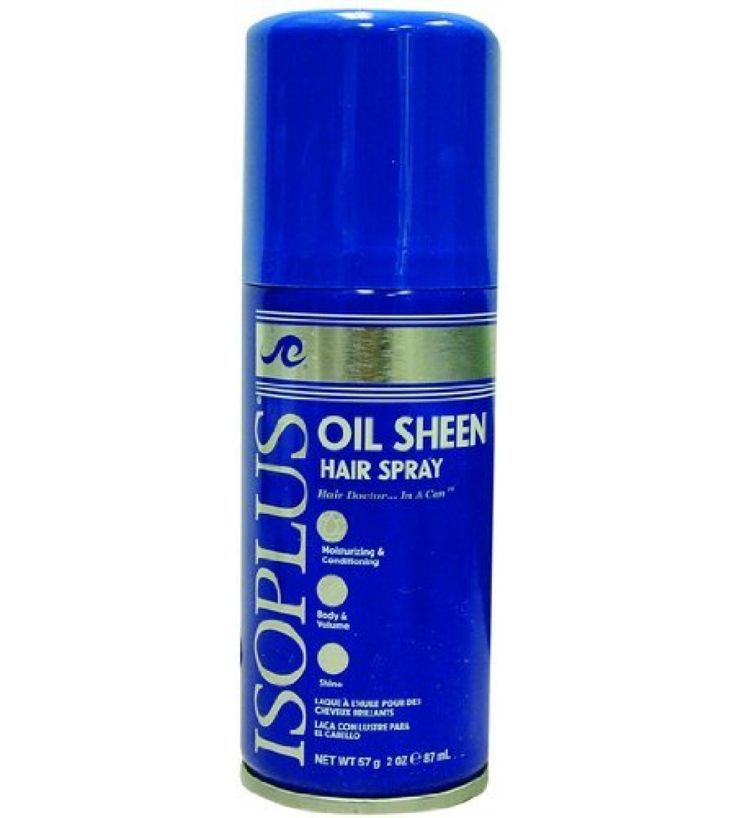 IsoplusOil Sheen Hair Spray Regular- Case of 48