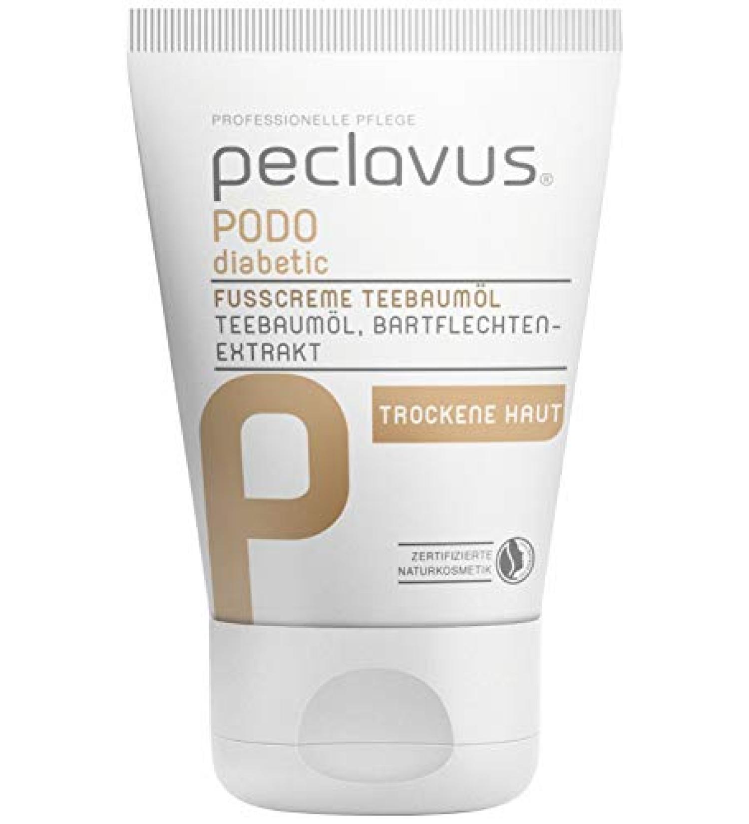 Peclavus PODOdiabetic foot cream tea tree oil | 30 ml
