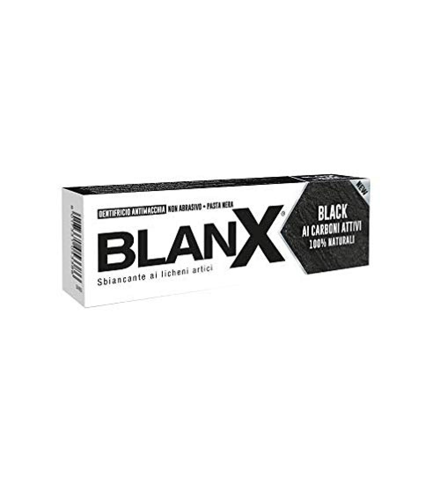 Blanx Black with activated carbon toothpaste 75ml Enamel-friendly toothpaste