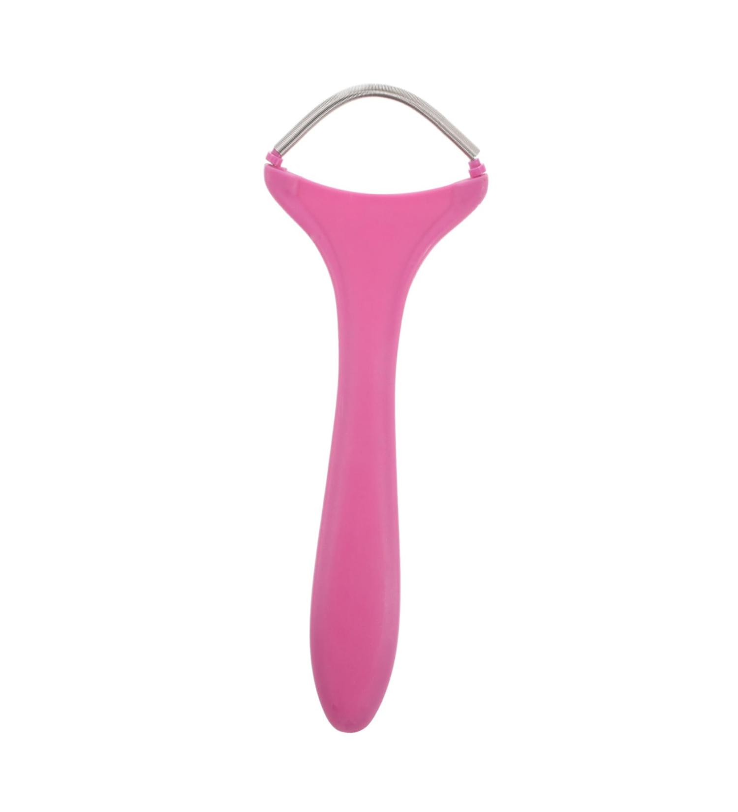 Hohopeti pilateur Facial Ressort Manuel Rose pour Femmes pilation Visage et Corps Doux Portable Usage Quotidien sans Irritation - Buy Online on GoSupps.com