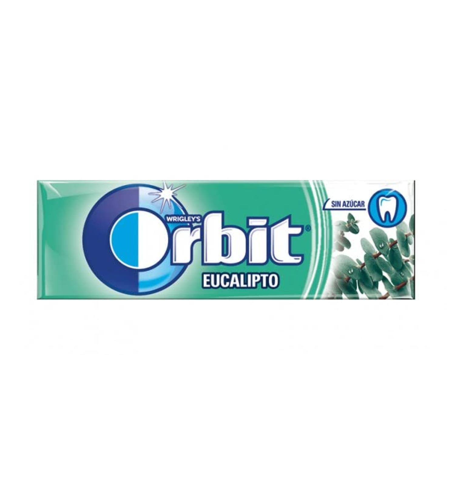 2 Full Packs of WRIGLEY'S Orbit Chewing Gum (60 Single Packs) Eucalyptus