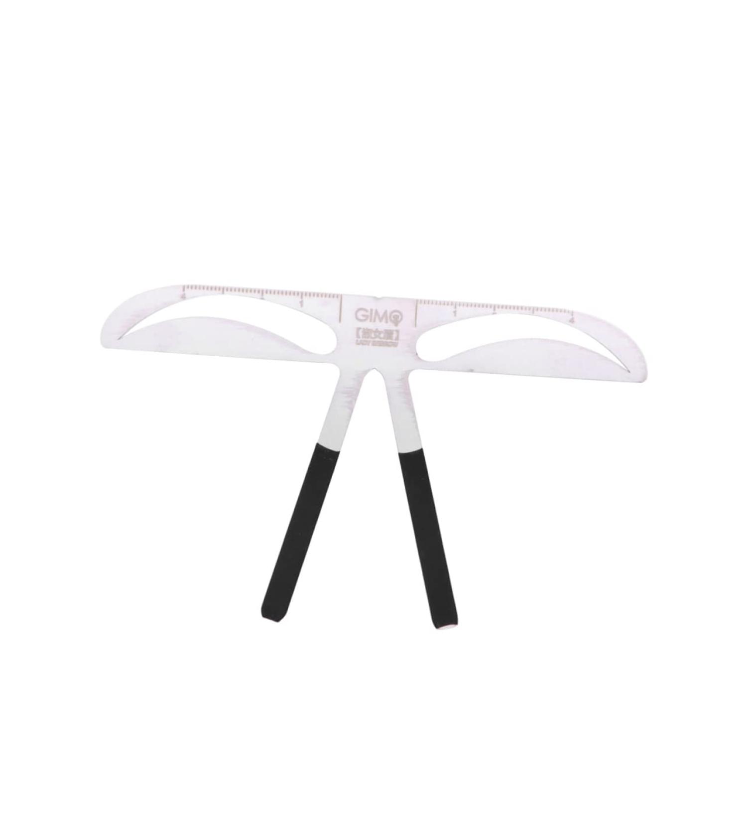 FOMIYES Eye Brow Shaping Kit Eyebrow Grooming Stencil Eyes Brow Stencils Mold Eyebrow Shape Balance Ruler - Buy Online on GoSupps.com