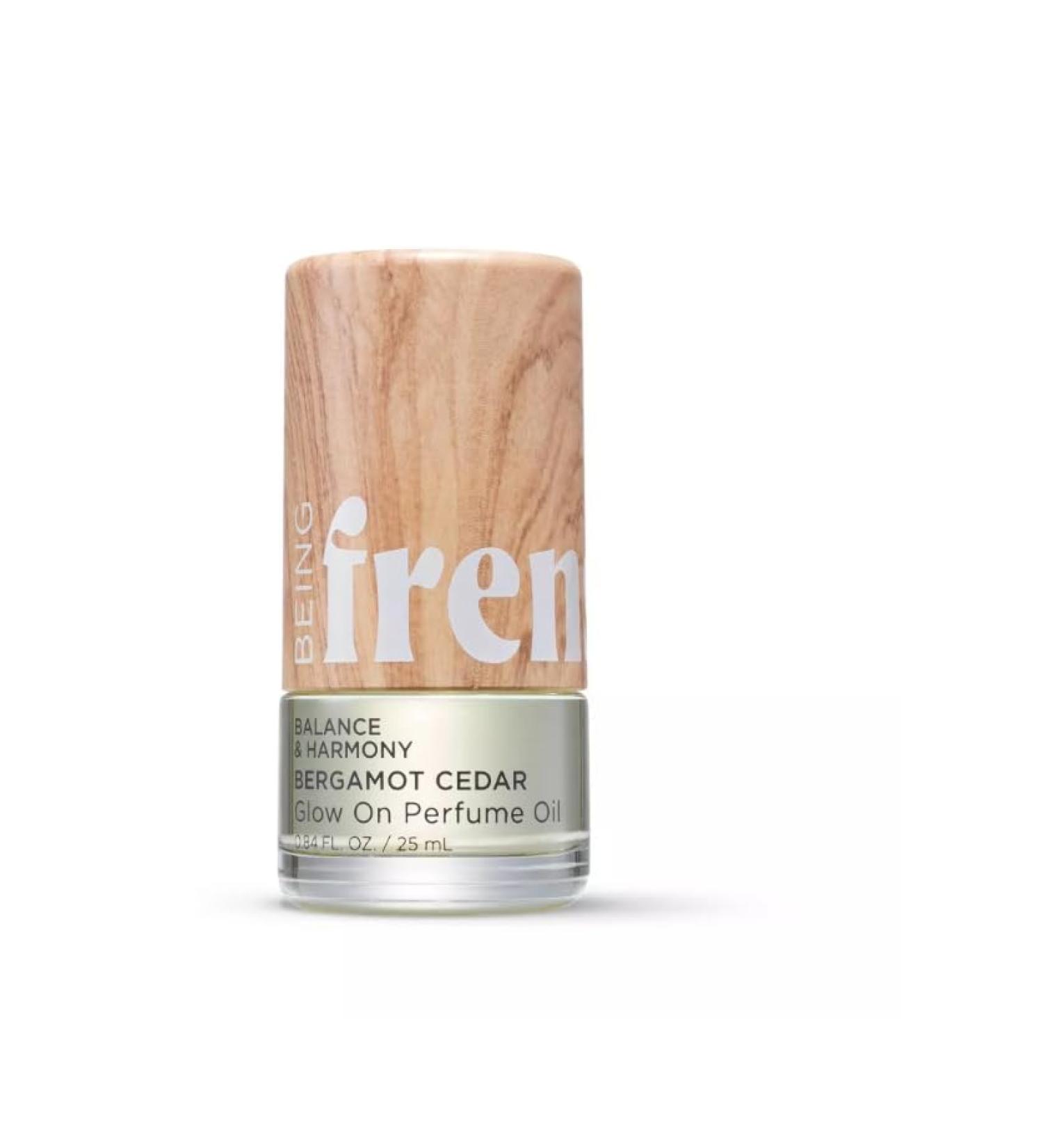 Being Frenshe Glow On Roll-On Fragrance with Essential Oils - Earthy Bergamot Cedar - 0.84 fl oz - Buy Online on GoSupps.com