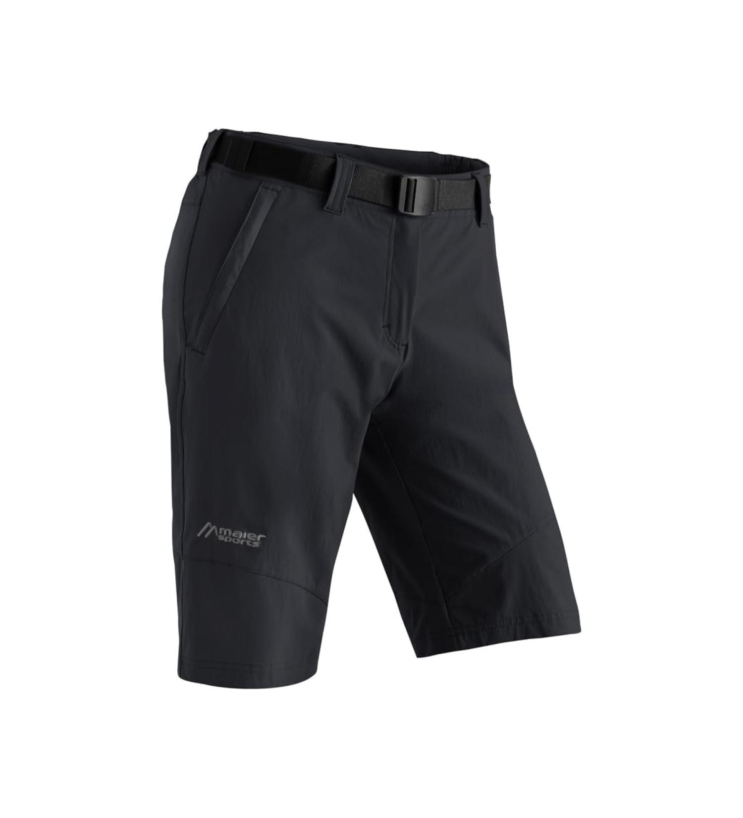 Maier Sports Women's Bermuda Lawa 42 Black - Stylish & Comfortable International Shipping - Buy Online on GoSupps.com