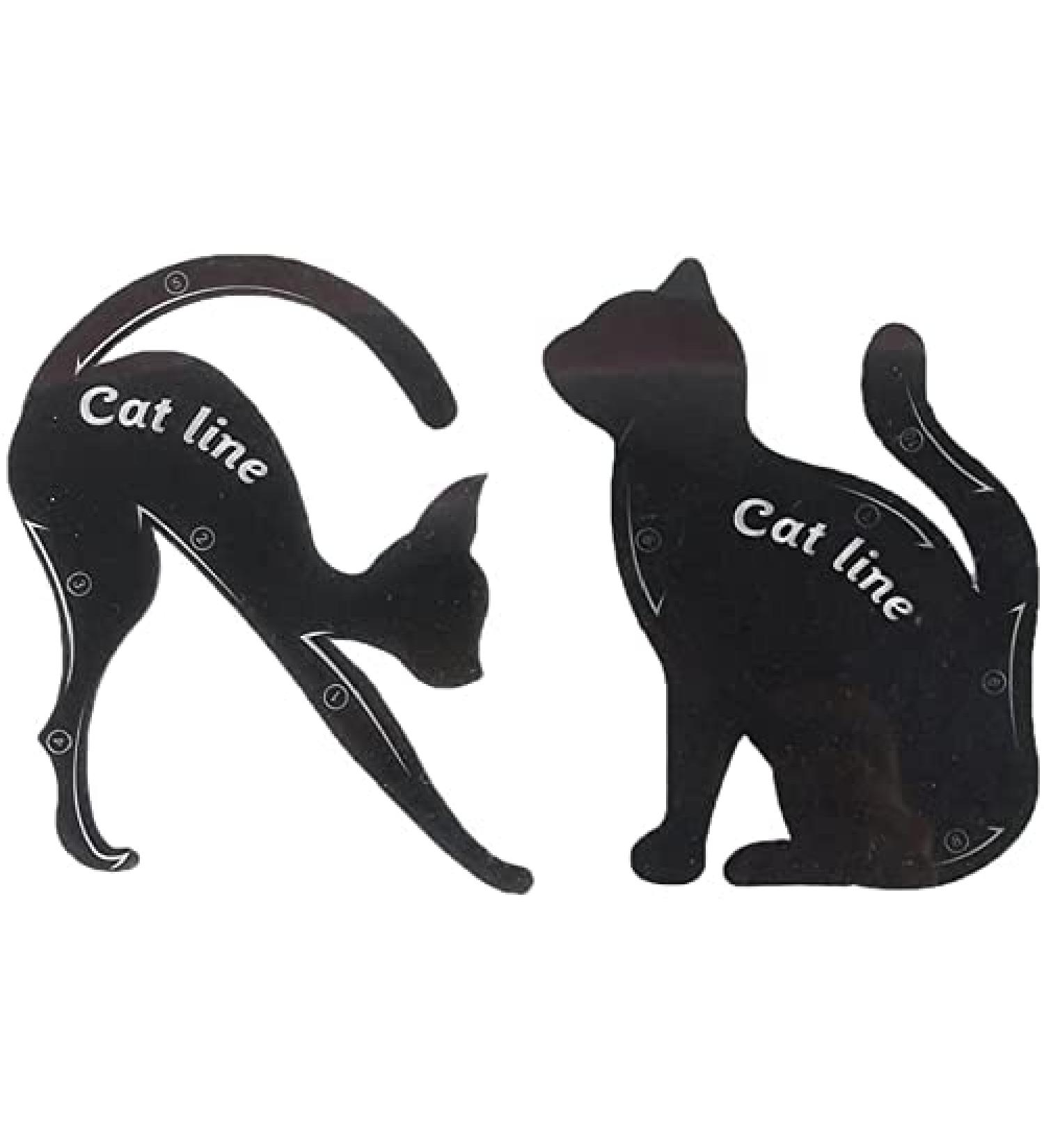 Lot de 2 applicateurs de maquillage Smoky Eyes en PVC en forme de chat pour d butants et d butants - Buy Online on GoSupps.com