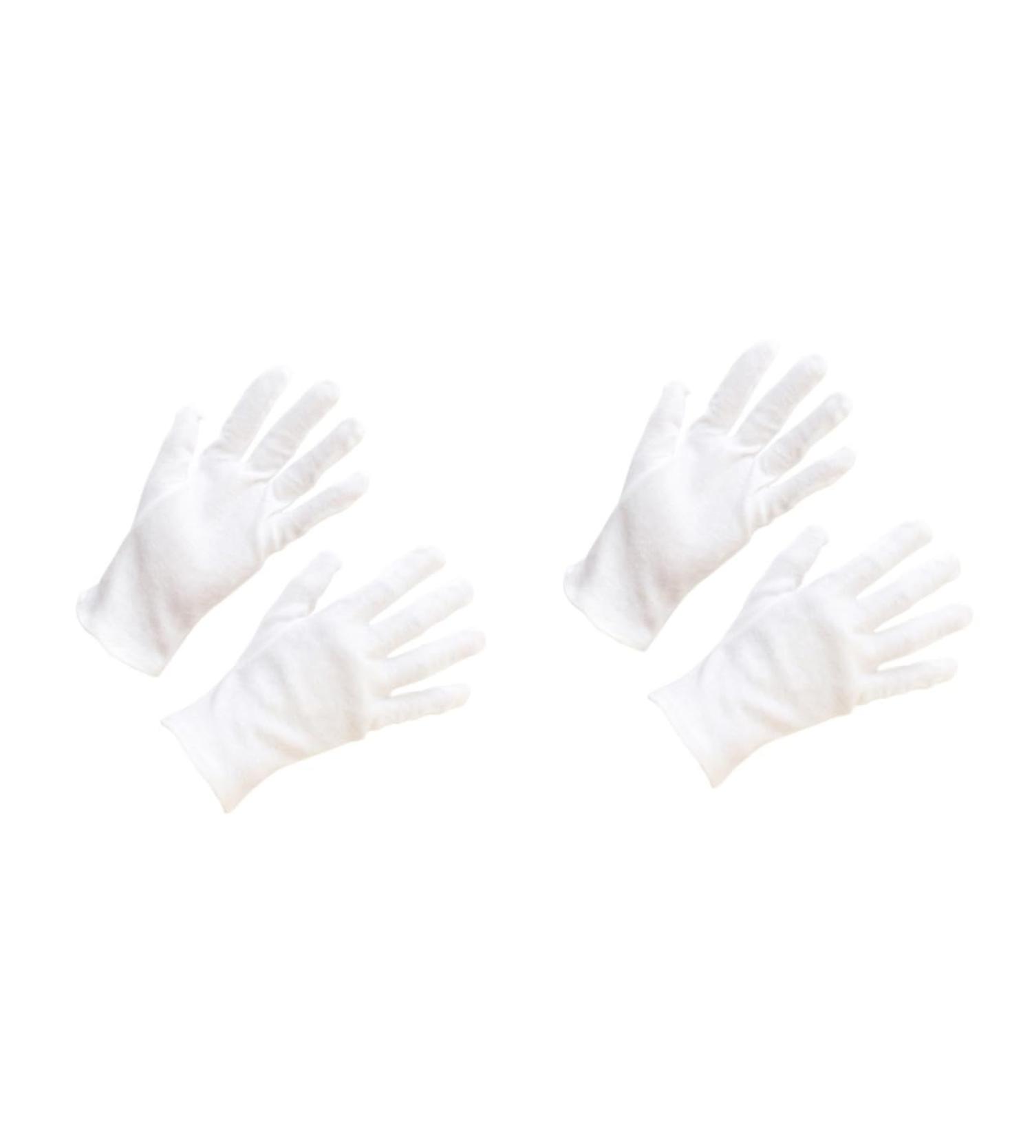 GLEAVI Hair Dye Gloves 24 Pairs Dry Hands Gloves Hand Moisturizer Gloves Dustproof Gloves Warm Gloves Cosmetic Moisturizing Gloves Work Jersey White Labor Protection Cotton - Buy Online on GoSupps.com
