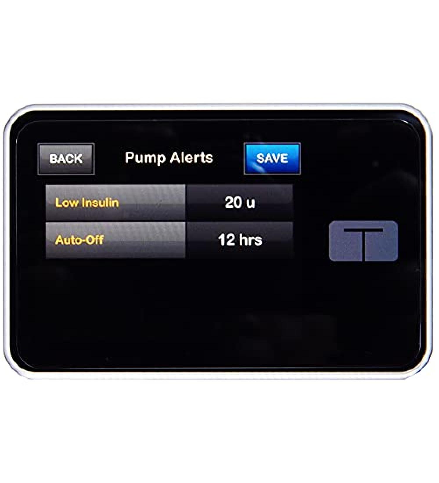 Premium Tempered Glass Screen Protector for Tandem Diabetes Care Insulin Pump - Clear 2-Piece Packaging - Buy Online on GoSupps.com