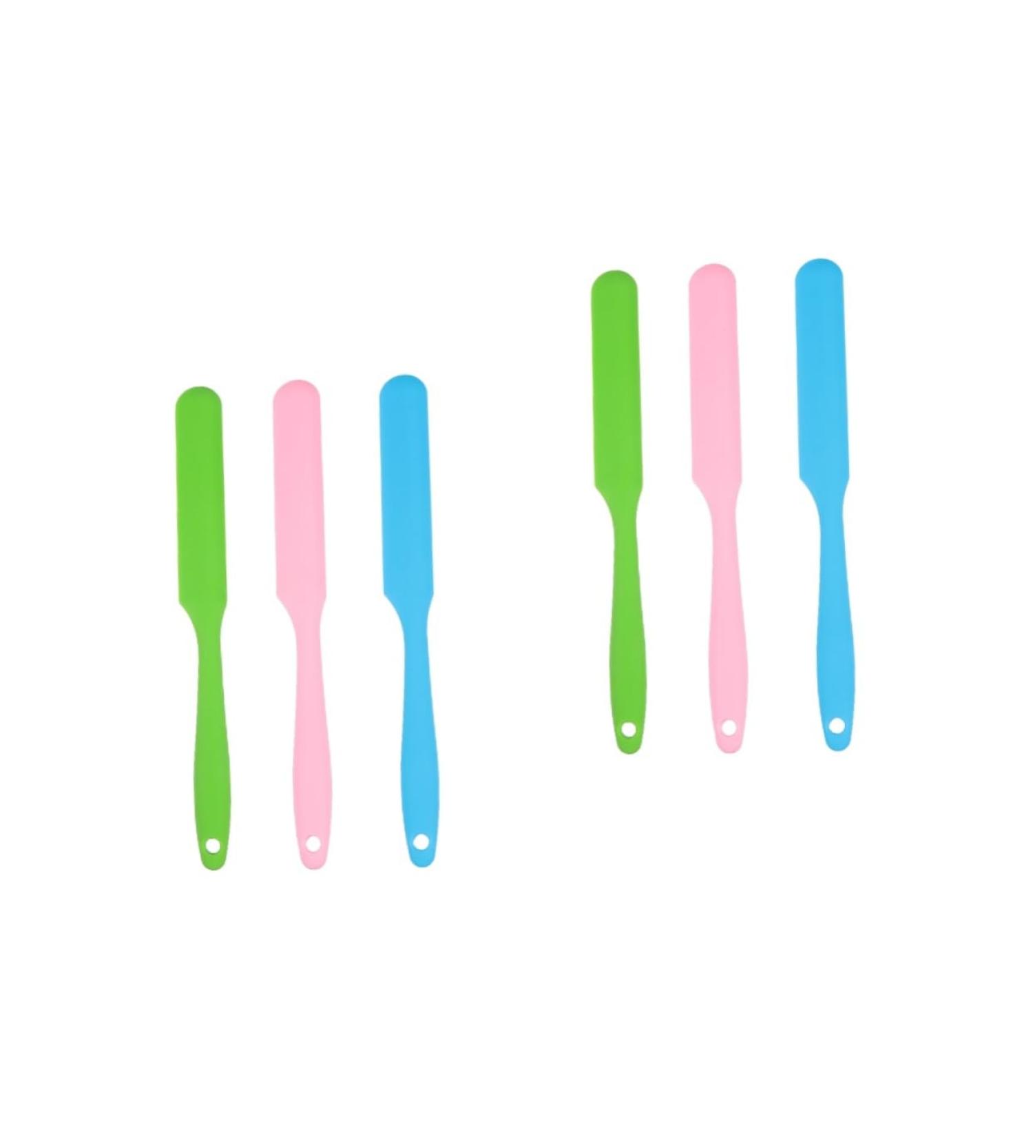 Minkissy 6-Piece Silicone Hair Removal Pen & Wax Spatula Set | Ideal for Cake Decorating Face Cream Application & Hair Removal - International Shipping Available - Buy Online on GoSupps.com