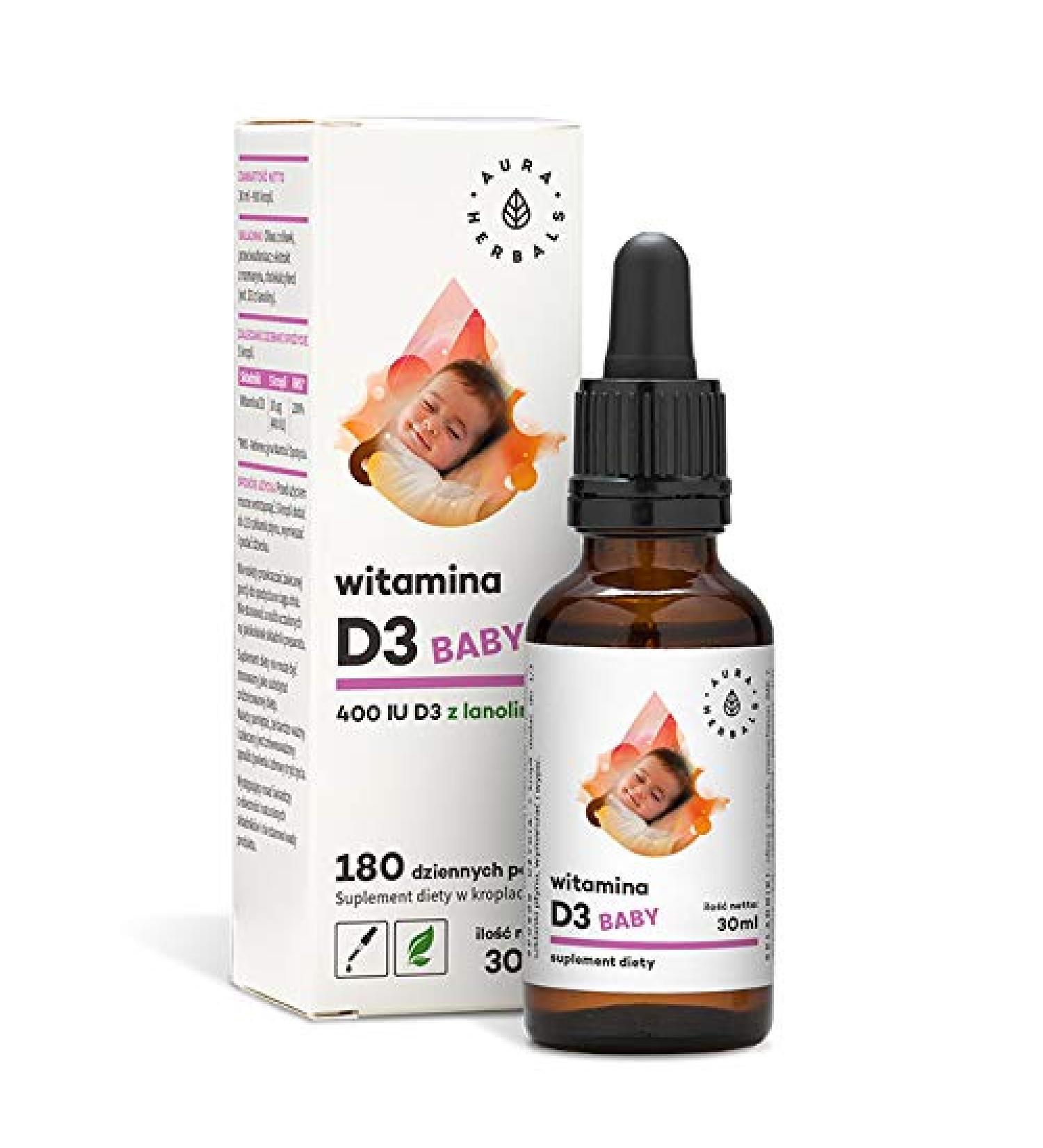 Aura Herbals from Witamina D3Baby 30 ml