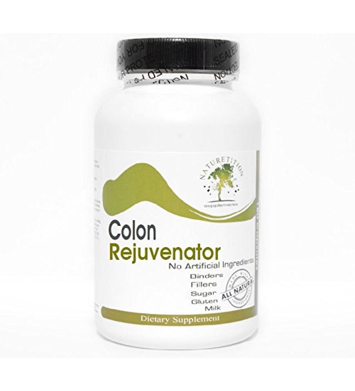 Colon Rejuvenator 180 Capsules - No Additives Naturetition Supplements