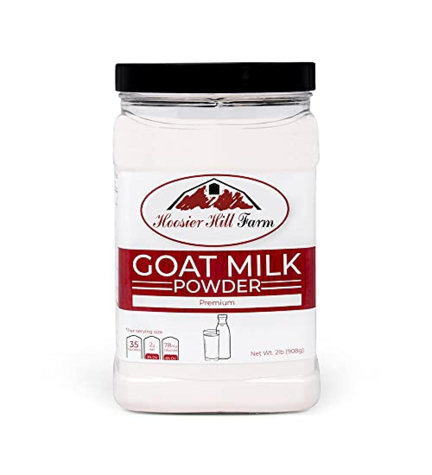 Goat Milk Powder by Hoosier Hill Farm, 2LB (Pack of 1) 2 Pound (Pack of 1)