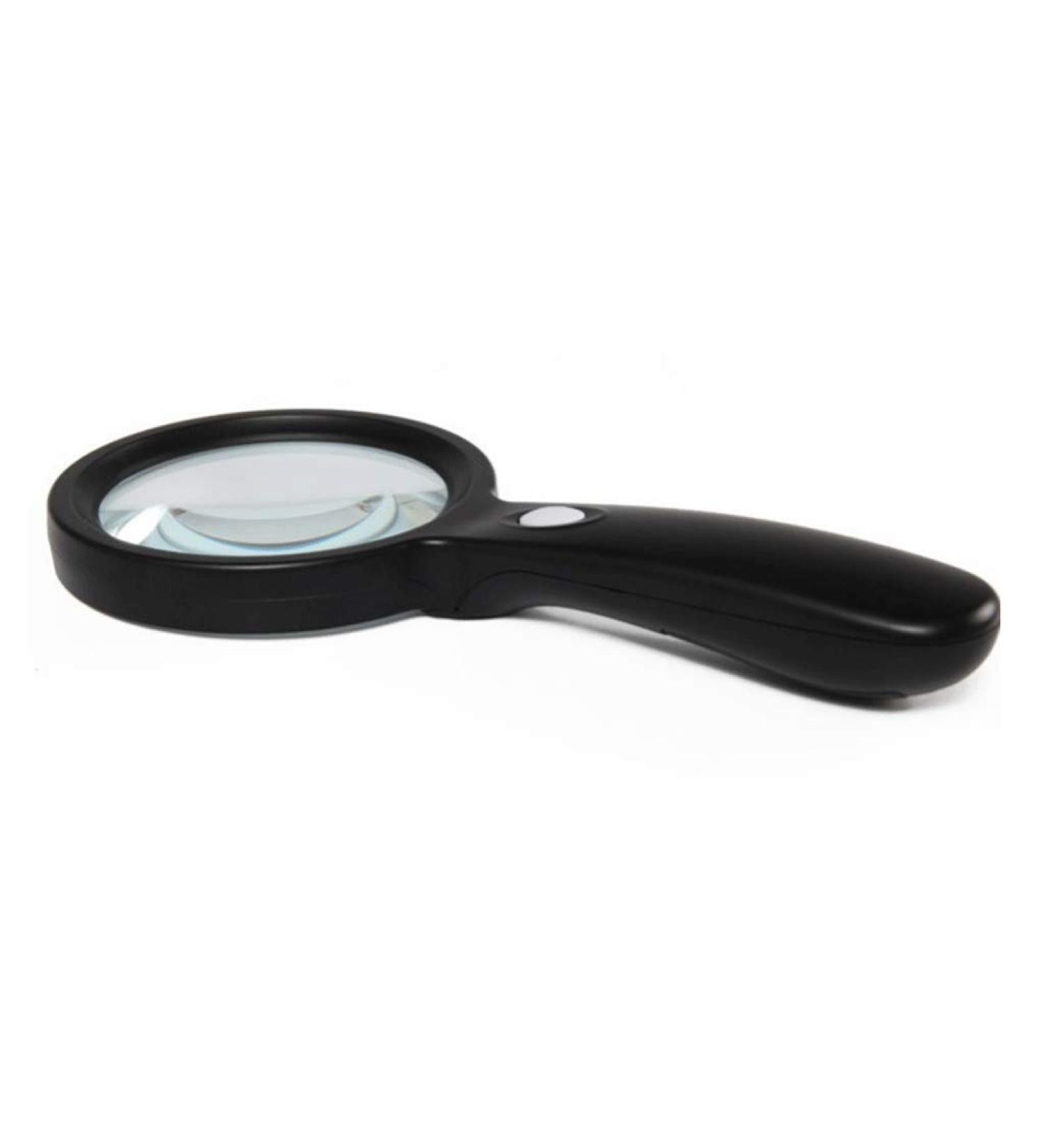 Magnifier Optical Glass Magnifier LED Hand-held Magnifying HD Appreciation Magnifier Reading Magnifier Good Times - Buy Online on GoSupps.com