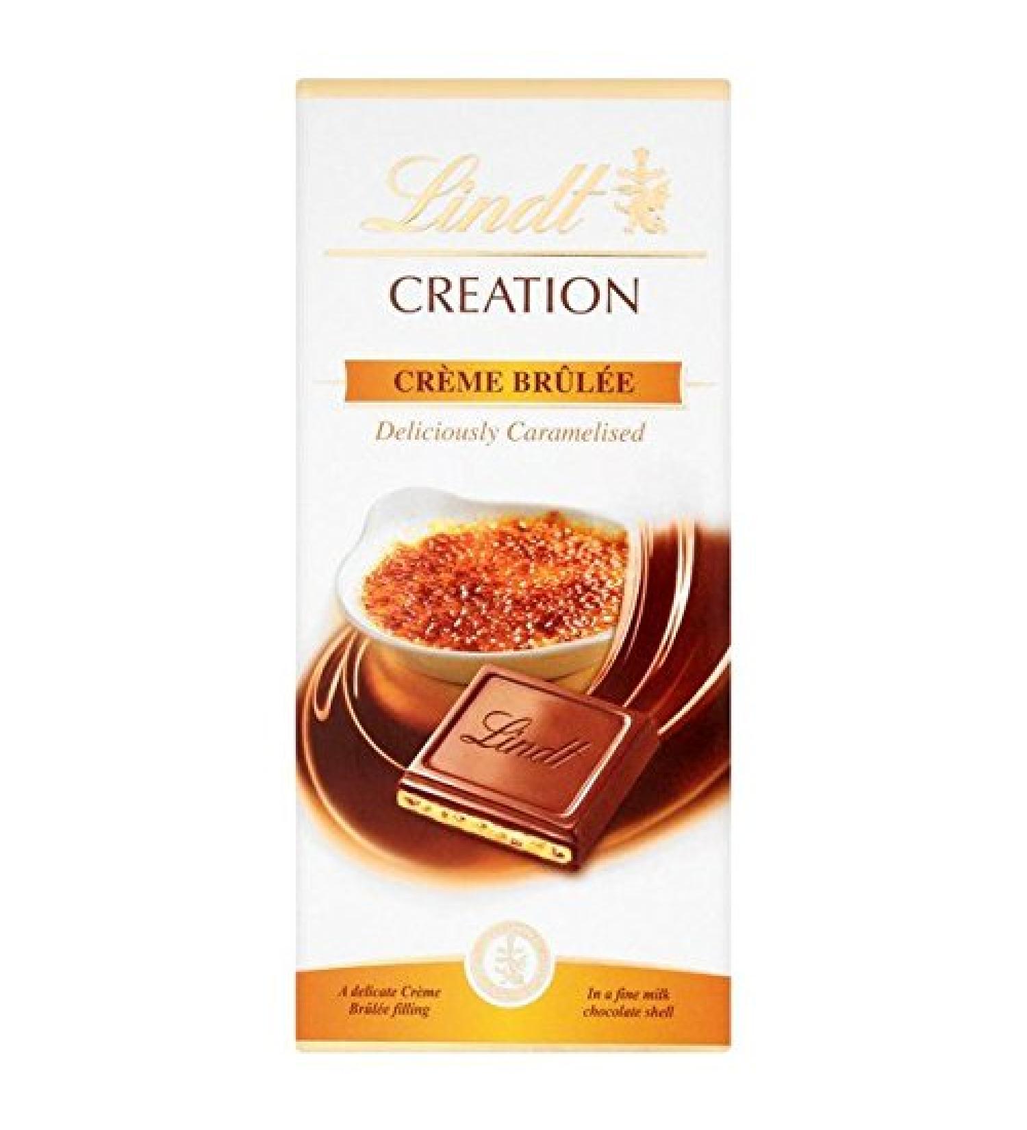 Lindt Lindt Cr ation Cr me Br l e 150g - Pack of 2