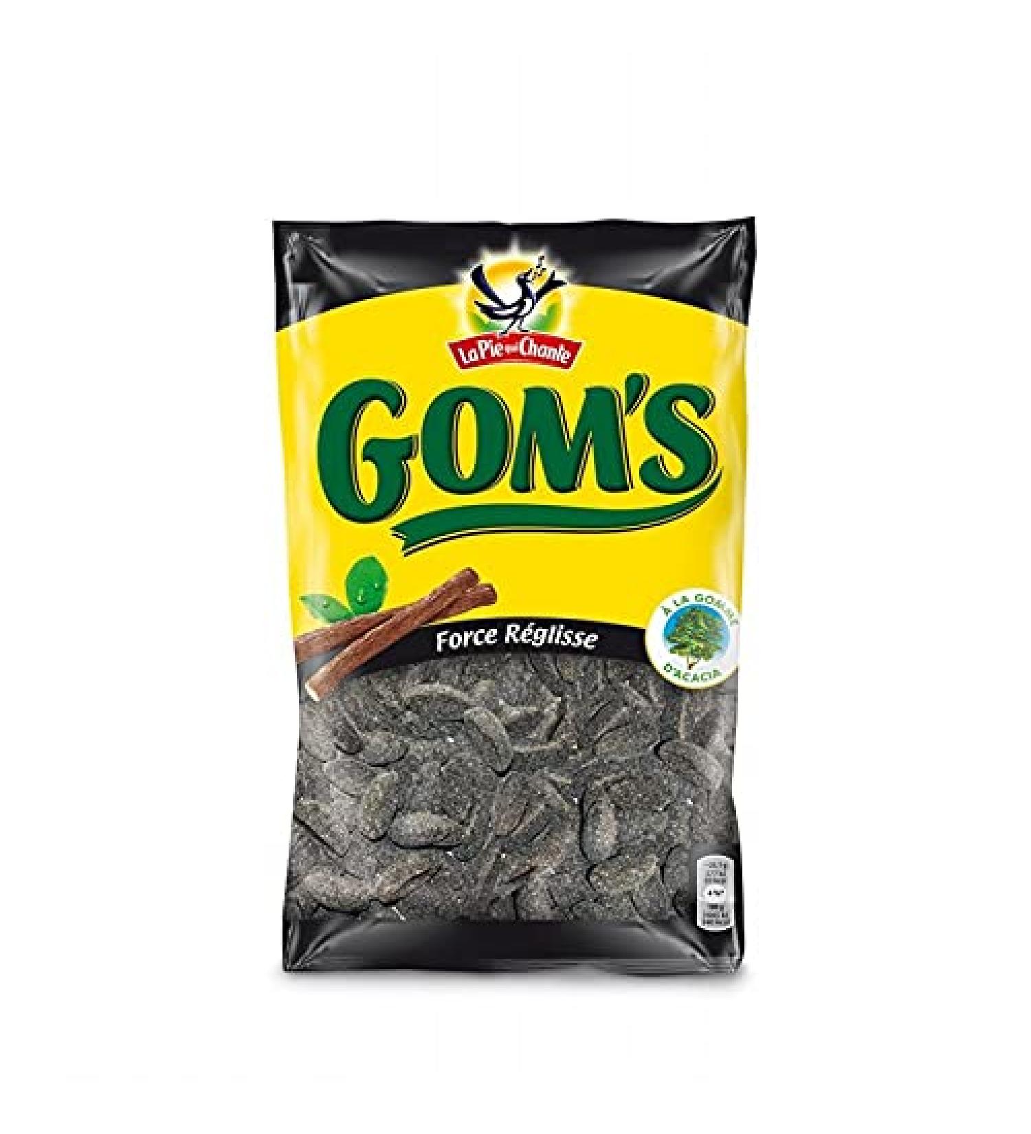 Gom'S R glisse 265g : la douceur de la r glisse dans chaque bouch e - Bonbons base de r glisse naturelle pour une exp rience gustative authentique - Le Lot De 4