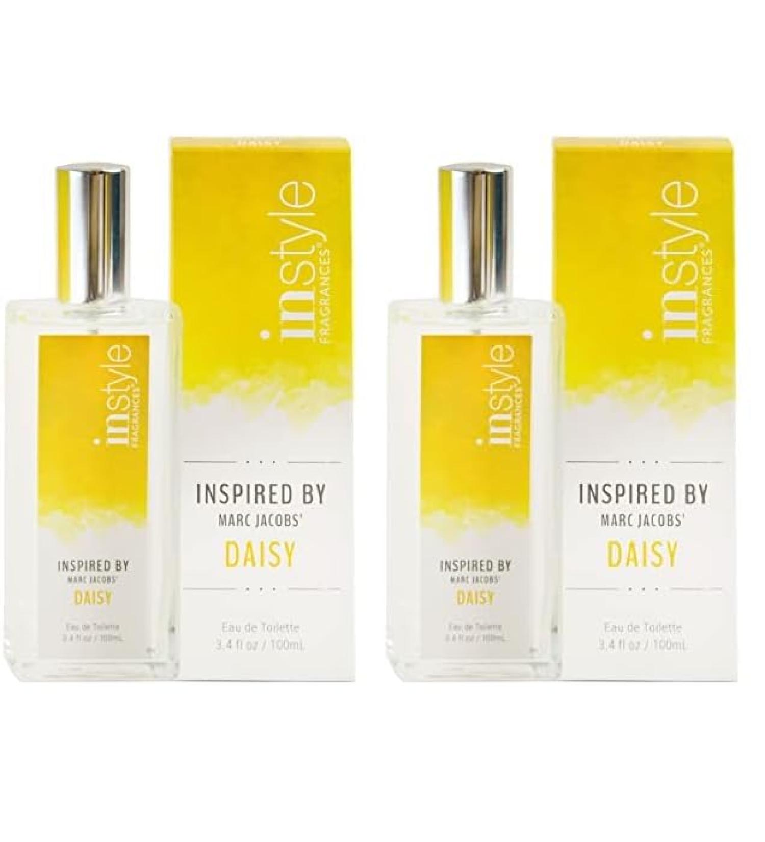 Instyle Fragrances | Inspired by Marc Jacobs' Daisy | Women s Eau de Toilette | Vegan Paraben & Phthalate Free | Never Tested on Animals | 3.4 Fl Oz (Pack of 2) - Buy Online on GoSupps.com