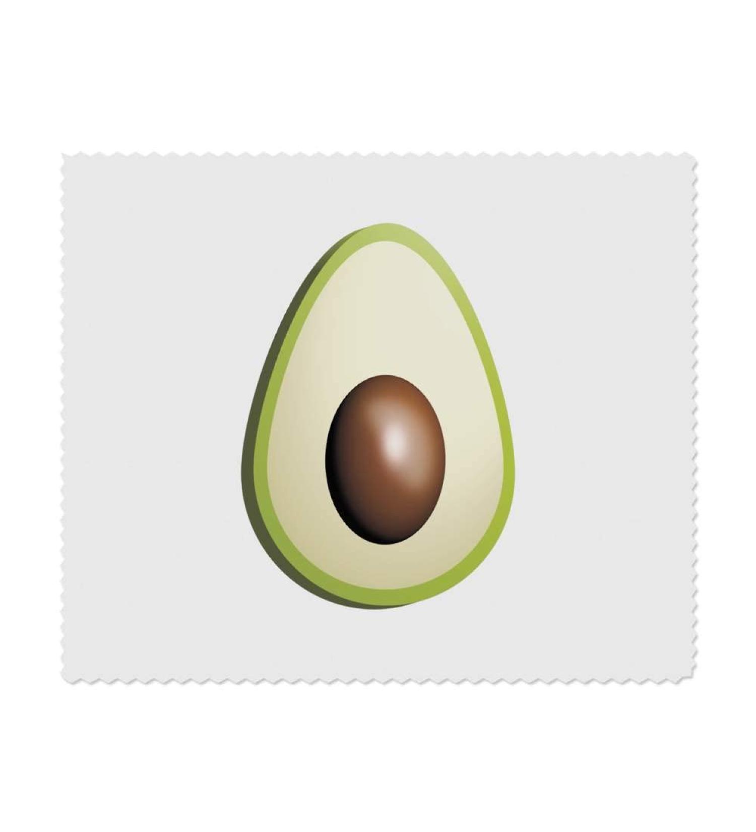 Buy 2x Halve Avocado Microfiber Lens & Eyeglass Cleaning Cloths - Eco-Friendly Soft & Absorbent - International Shipping Available - Buy Online on GoSupps.com