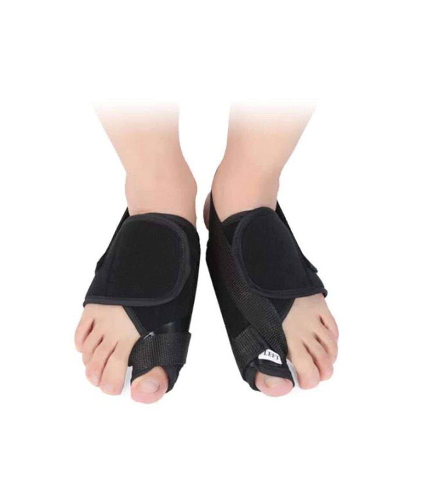 Cazaru Groß Toe Valgus Corrector & Hallux Splint | Day & Night Support for Flat Foot Pain Relief - 1 Pair - Buy Online on GoSupps.com