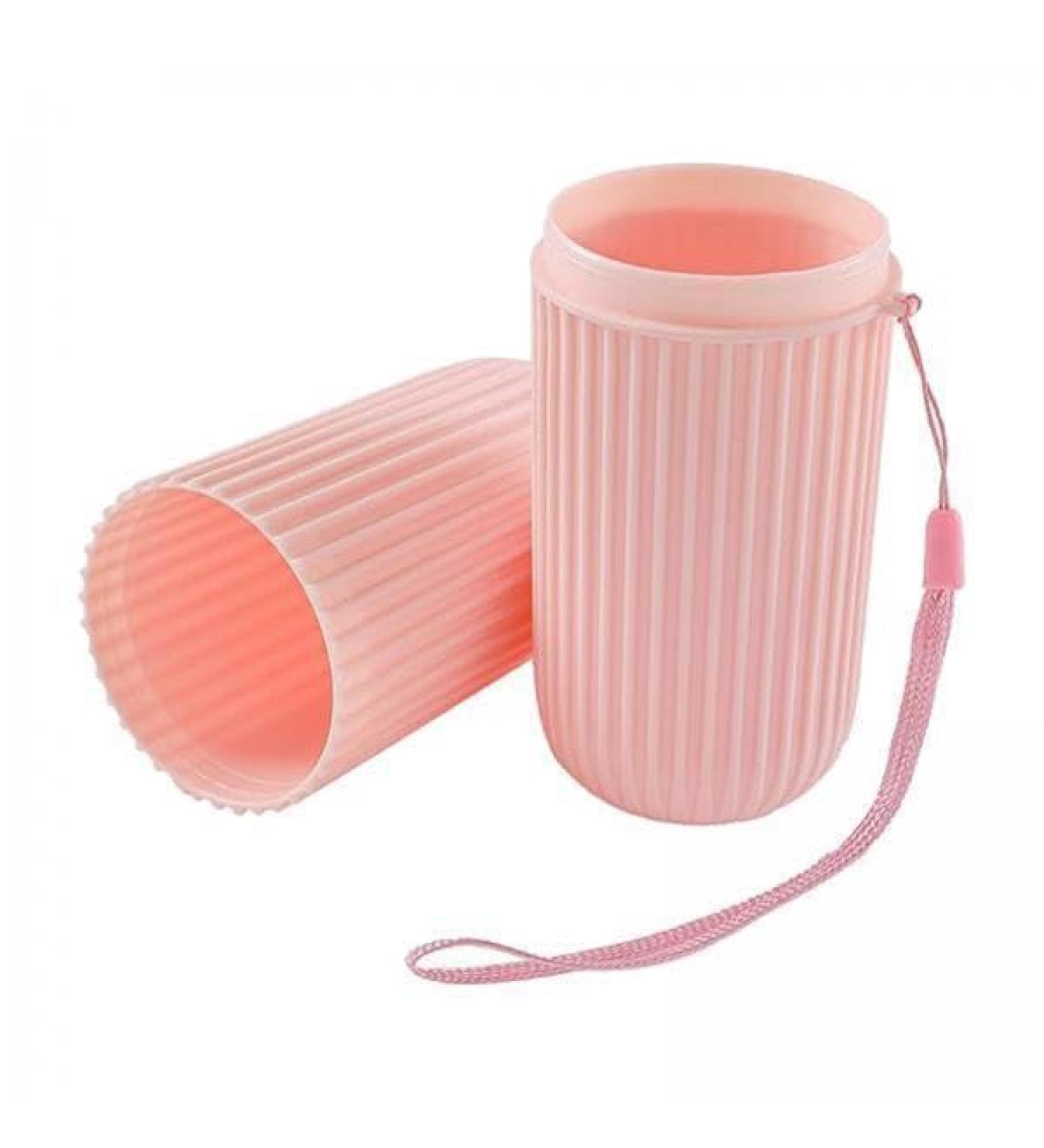 Milageto 6x Travel Toothbrushes Etui - Easy Travel Containers with Wash Mug Holder for Business Trips - Buy Online on GoSupps.com