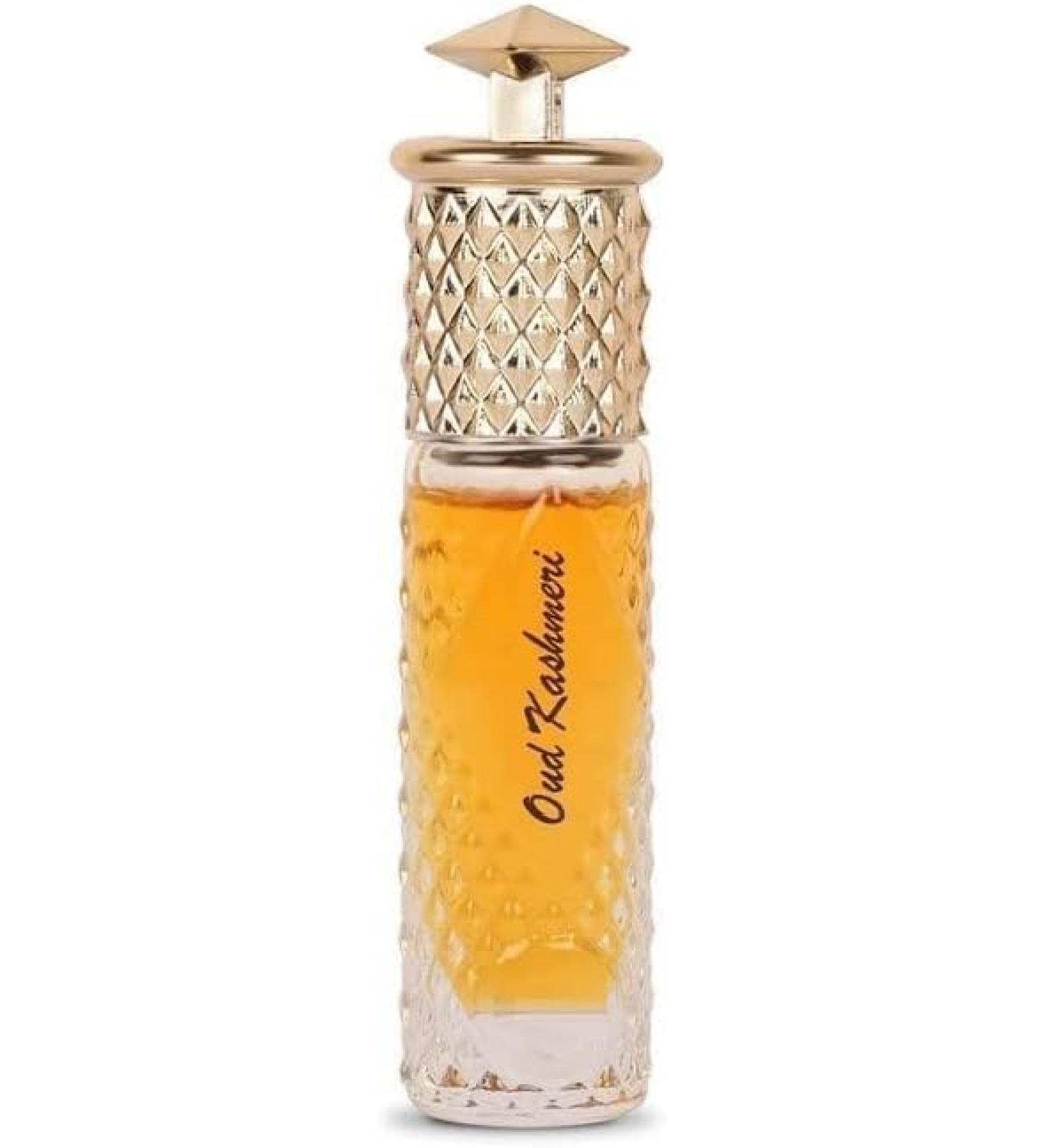 Oud Kashmeri Premium Attar Woody Balsamic & Spicy Soothing Fragrance Long Lasting Roll on Itra For Men| 6ml - Buy Online on GoSupps.com