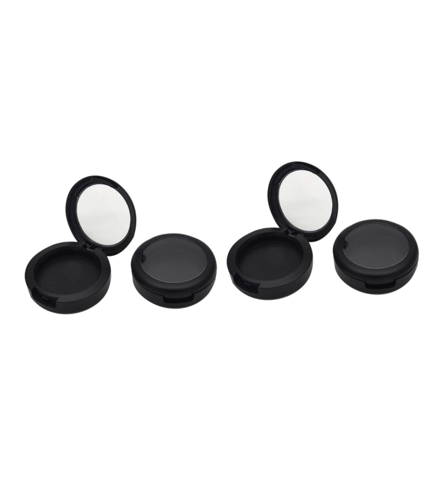 Housoutil 4 Pcs Creamy Eyeshadow Travel Bottles for Creams Refillable Cream Containers Eye Shadow Pack Blush Mx2pcs Blackx2pcs - Buy Online on GoSupps.com